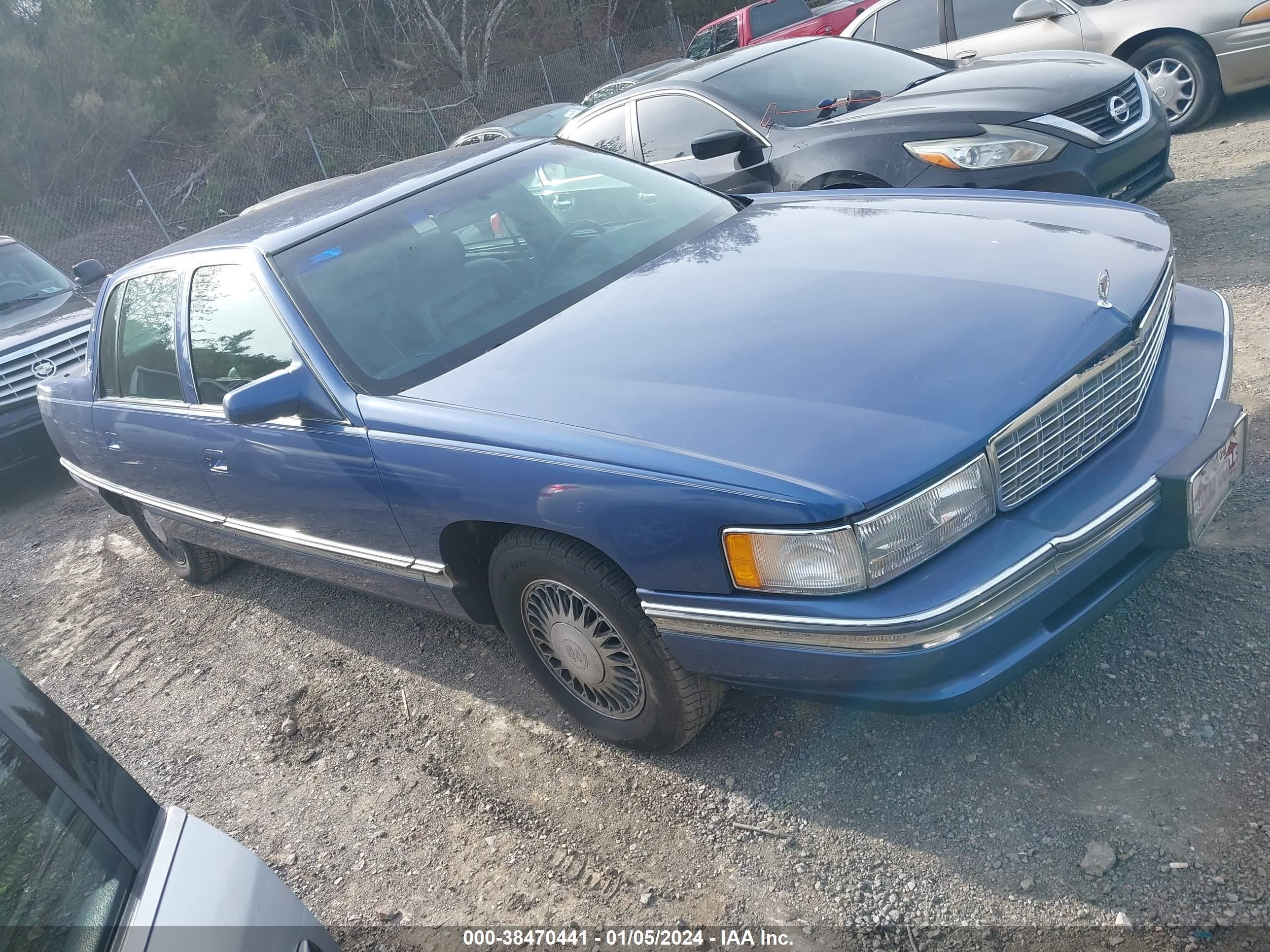 cadillac de ville 1994 1g6kd52b2ru250597