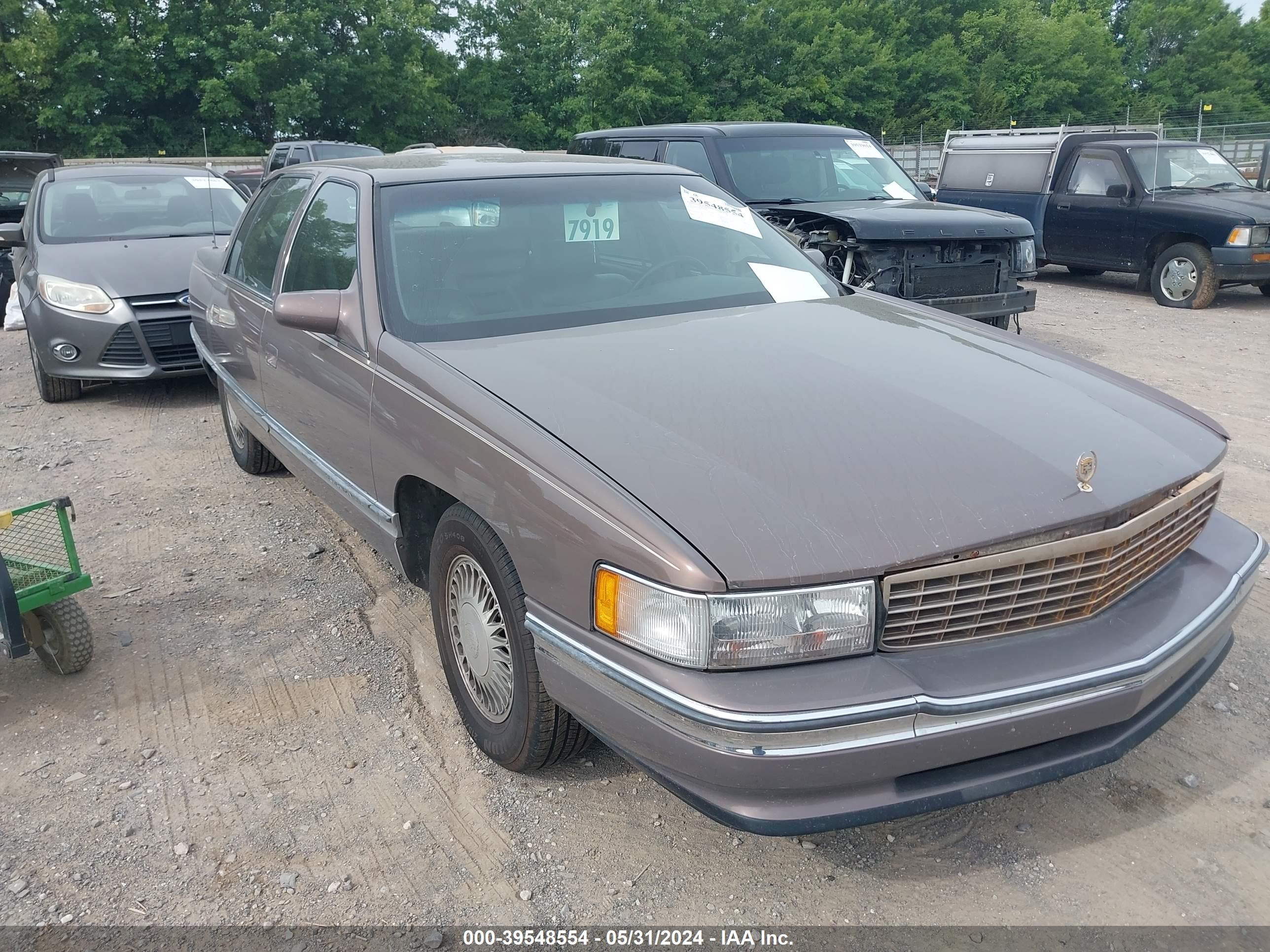 cadillac de ville 1995 1g6kd52b3su267043