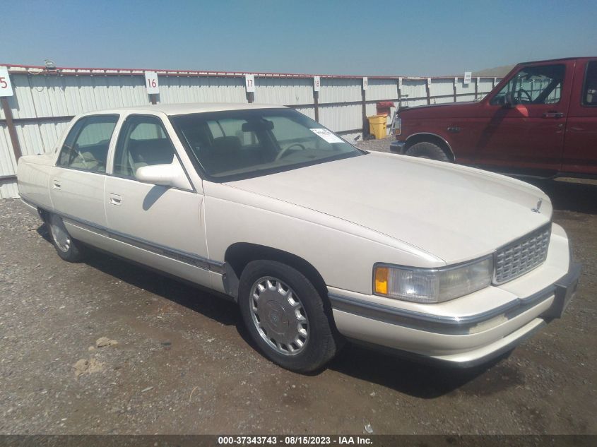 cadillac de ville 1995 1g6kd52b7su288302