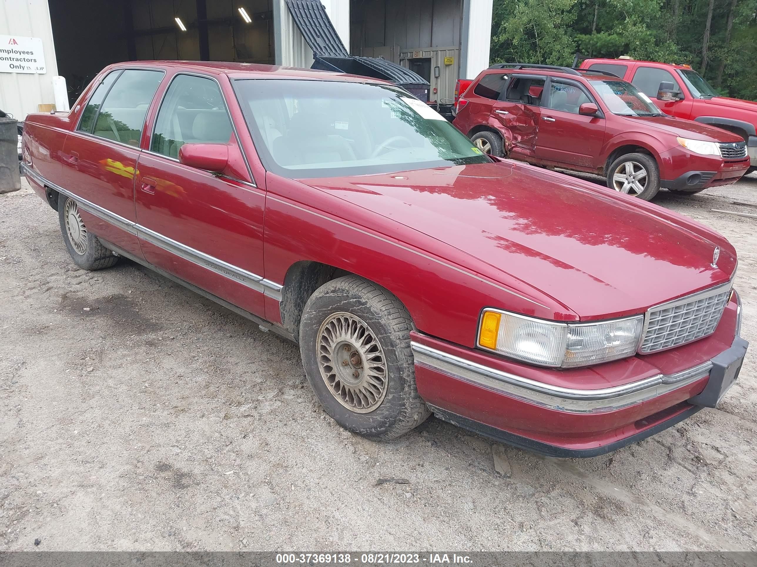 cadillac de ville 1994 1g6kd52b8ru232752