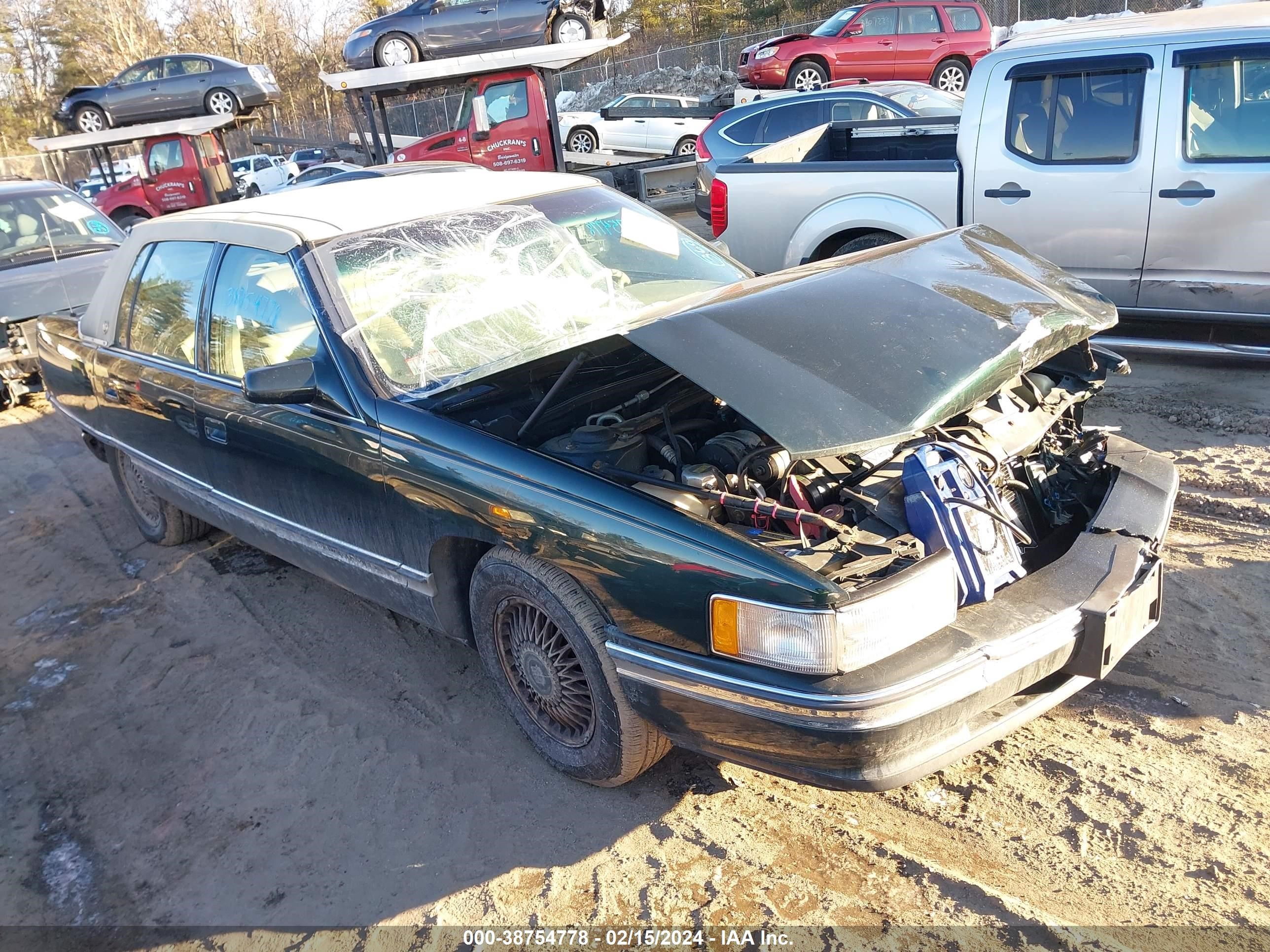 cadillac de ville 1994 1g6kd52b8ru318711