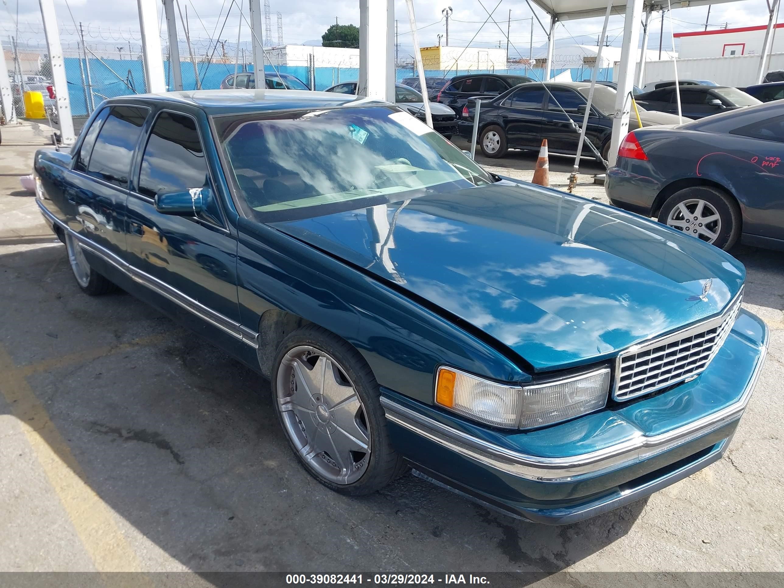 cadillac de ville 1994 1g6kd52b9ru235935