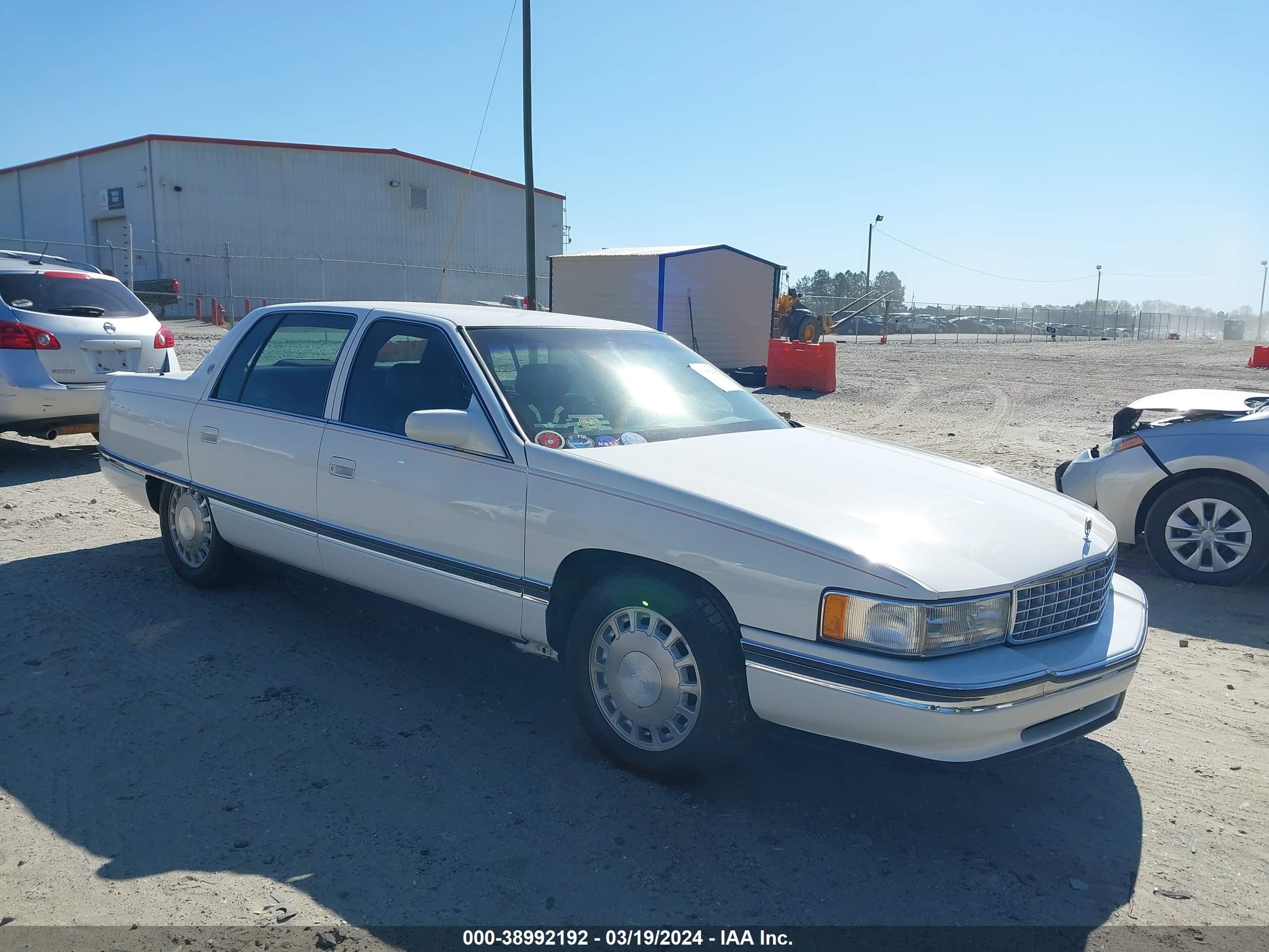 cadillac de ville 1996 1g6kd52y0tu250285