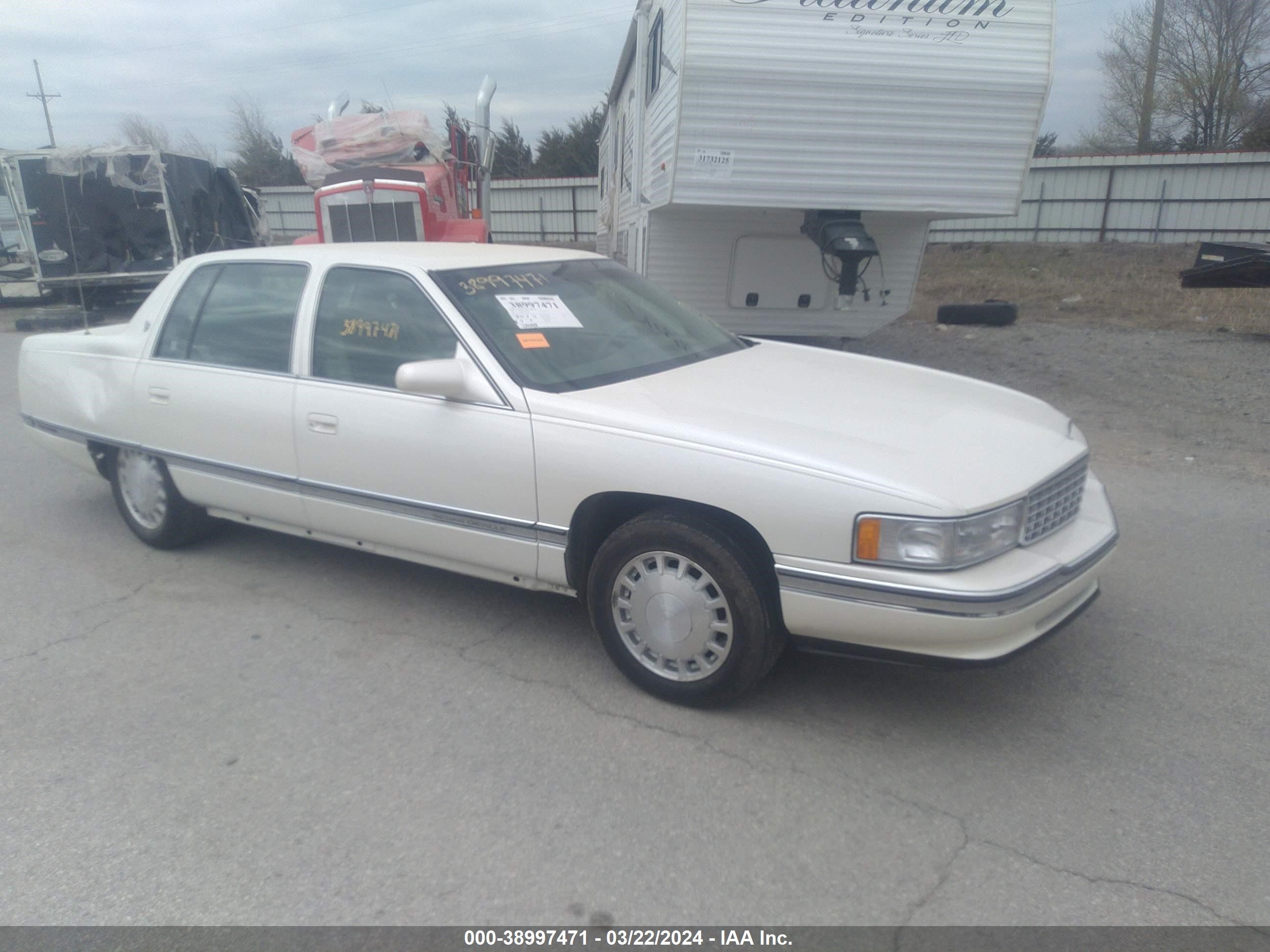 cadillac de ville 1996 1g6kd52y0tu257060