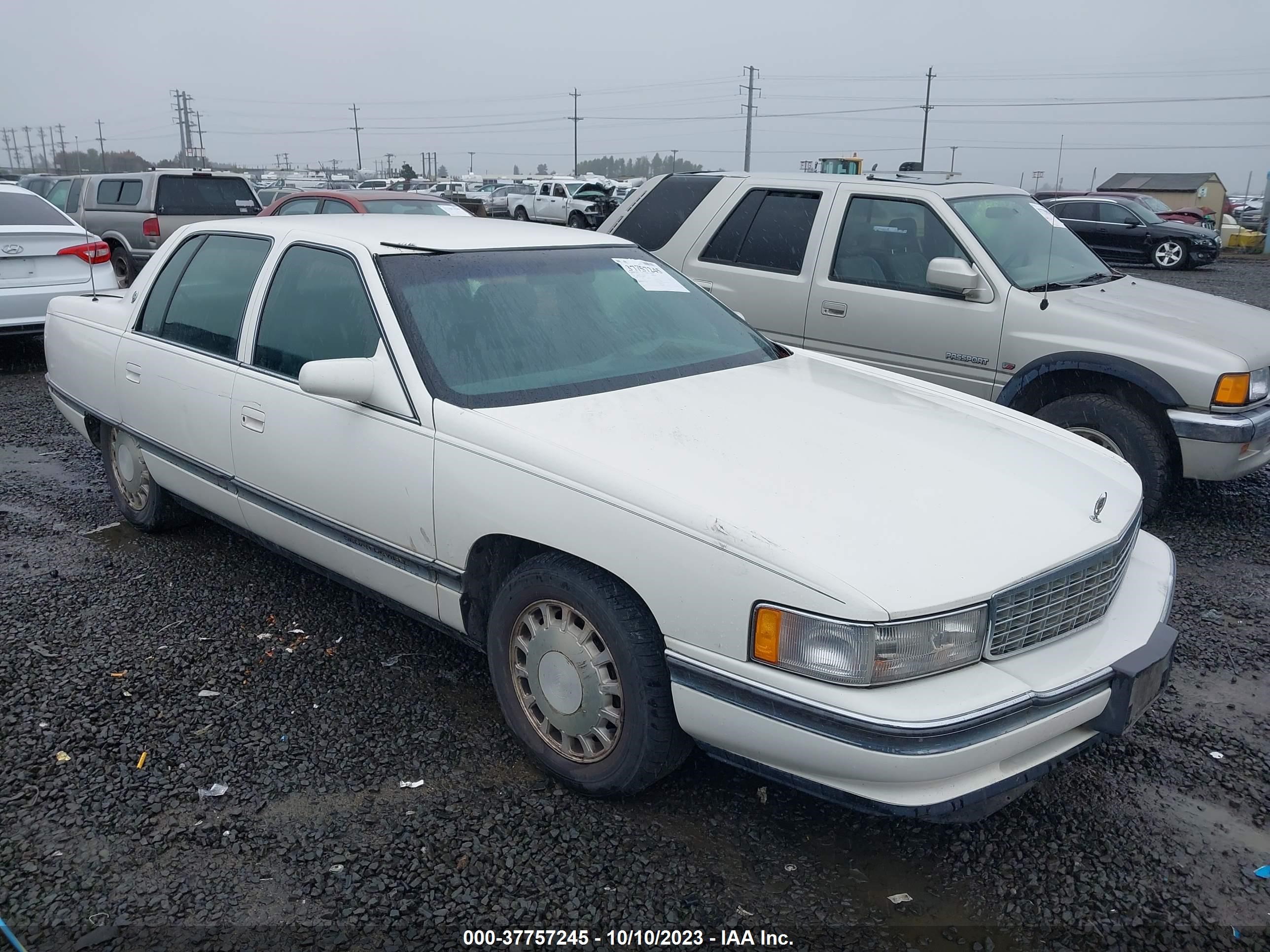 cadillac de ville 1996 1g6kd52y6tu206291