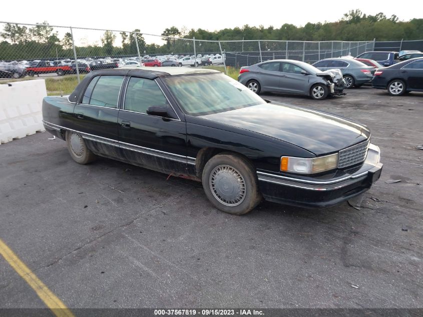 cadillac de ville 1996 1g6kd52y9tu301329