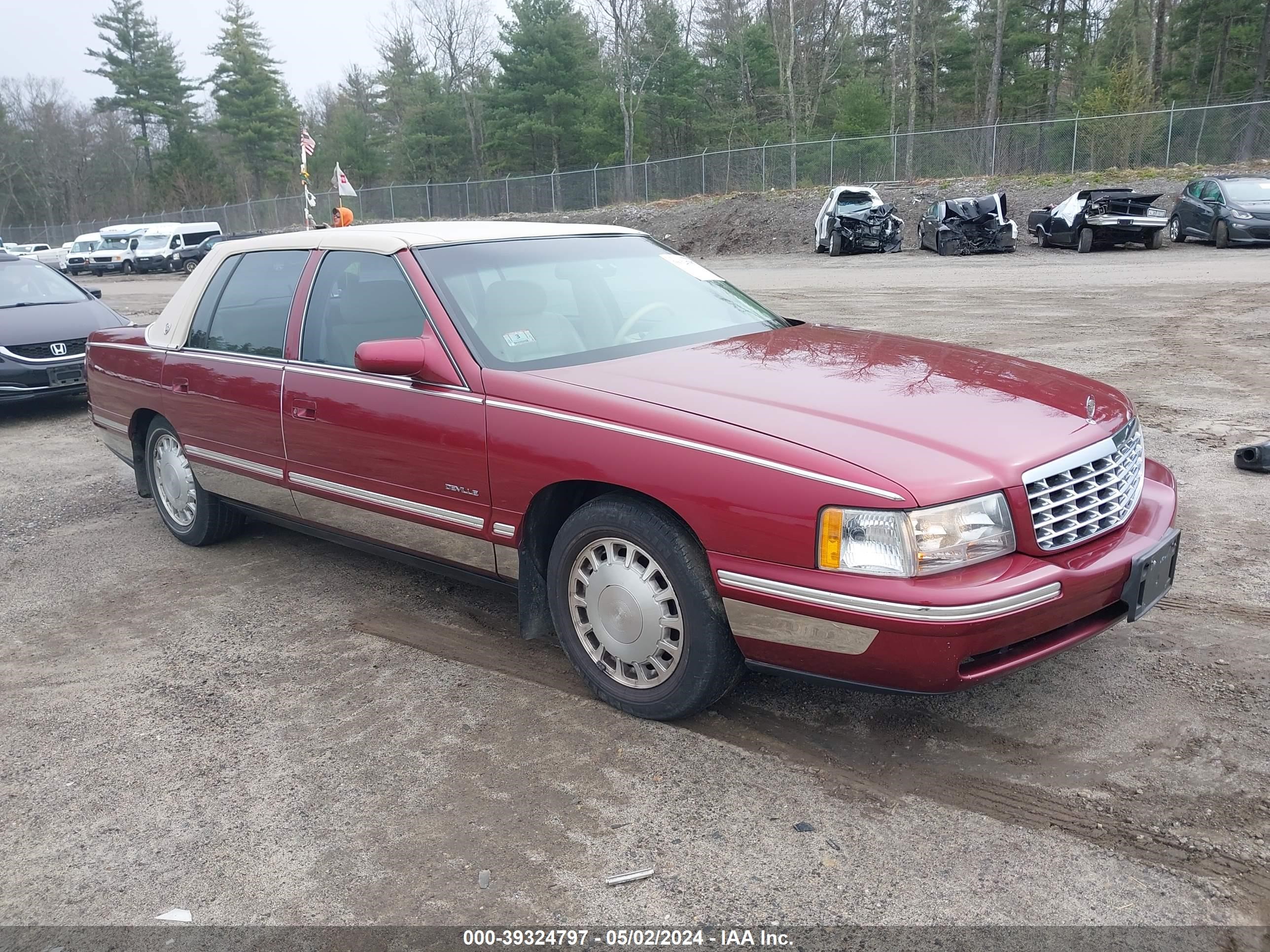 cadillac de ville 1998 1g6kd54y0wu794660