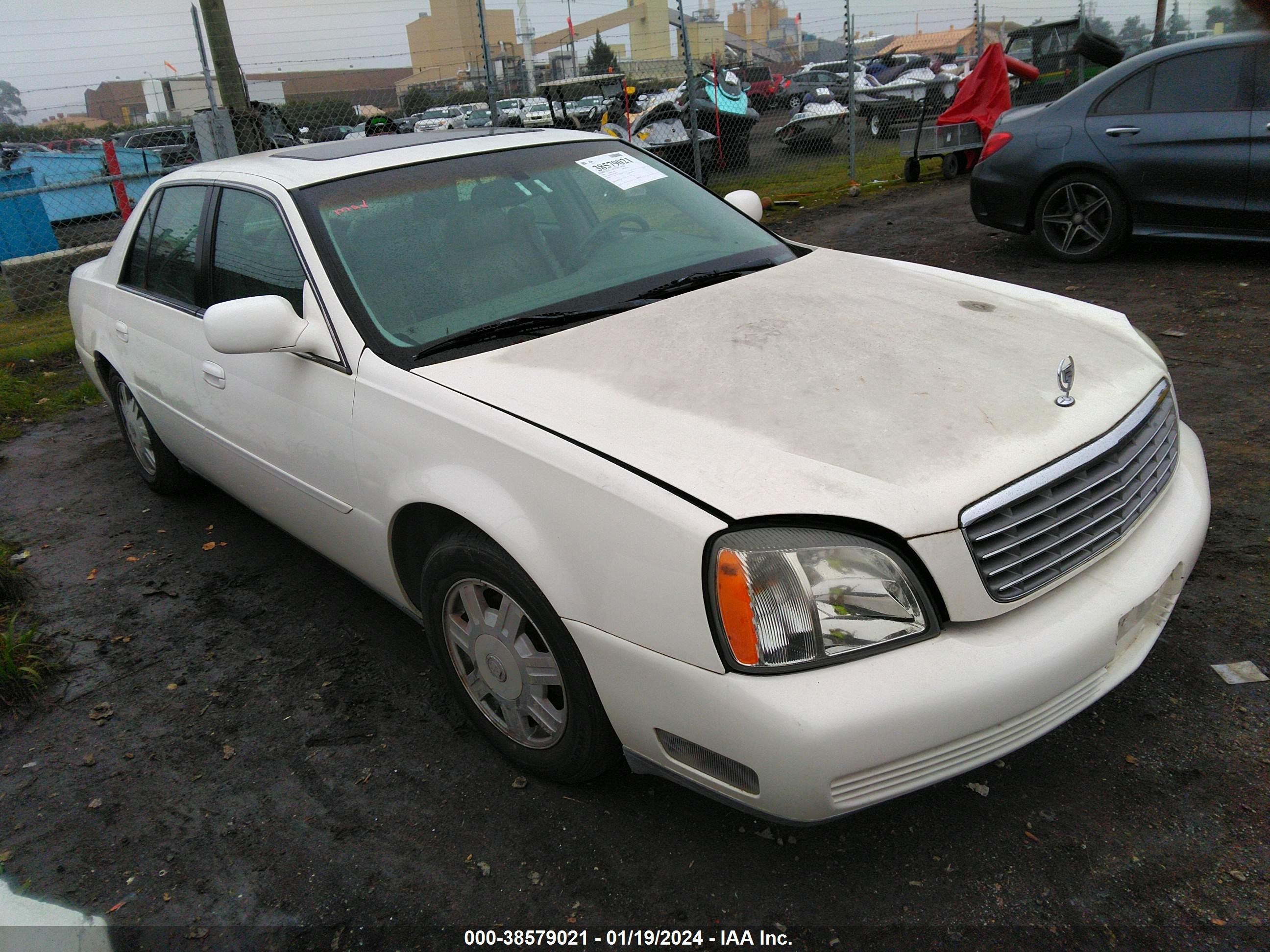 cadillac de ville 2004 1g6kd54y14u158634