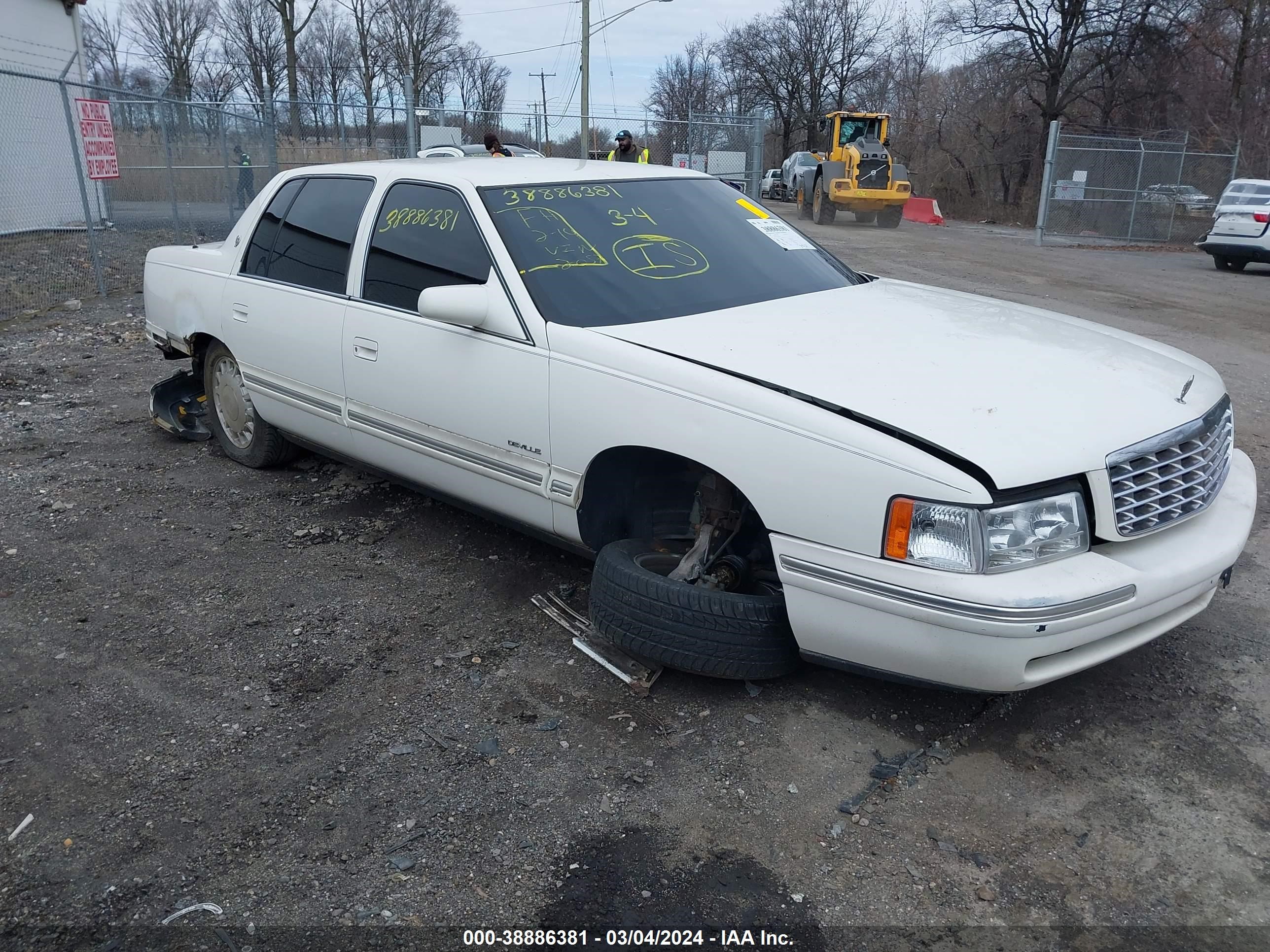 cadillac de ville 1997 1g6kd54y2vu242057