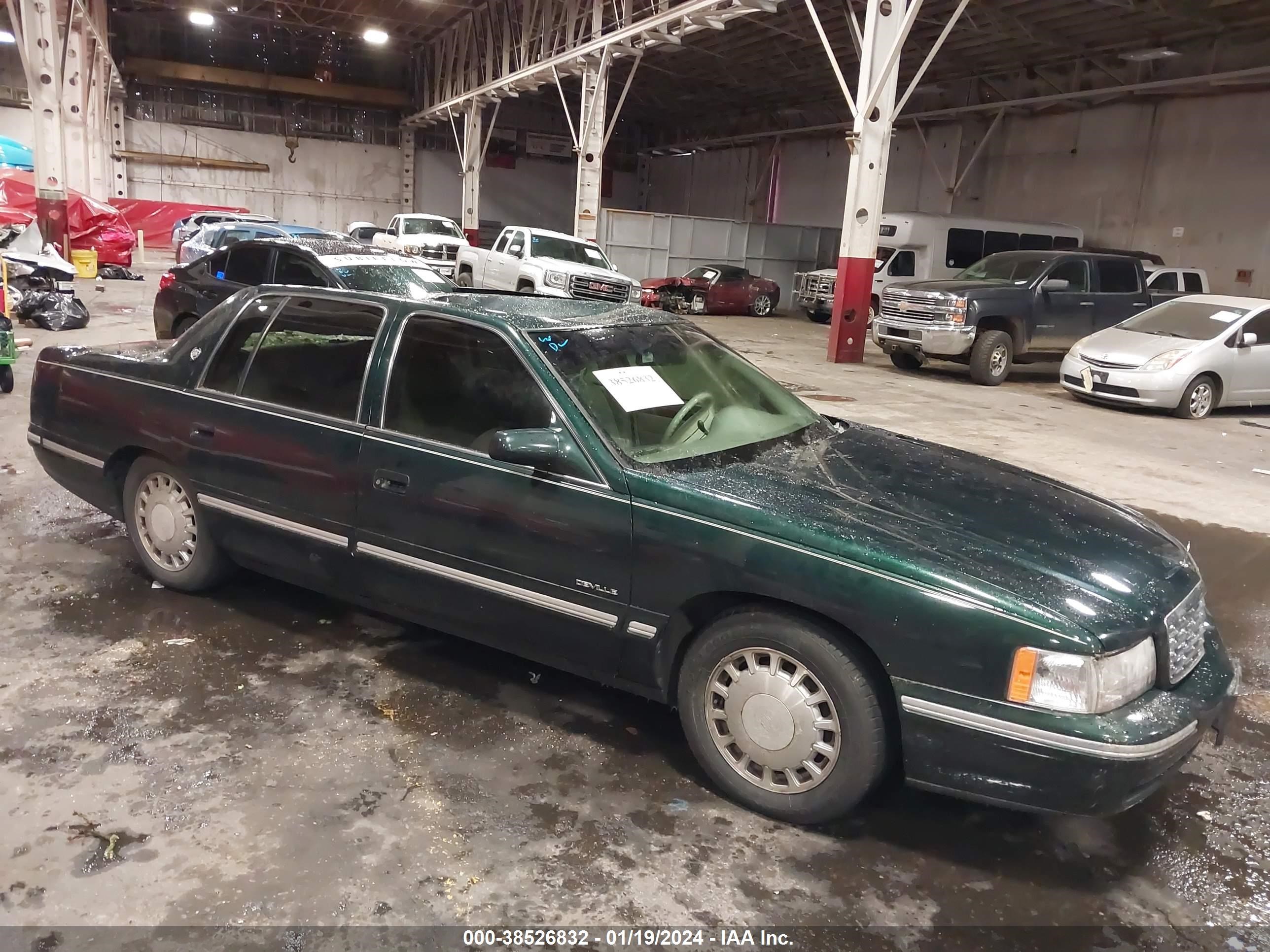 cadillac de ville 1997 1g6kd54y2vu252457