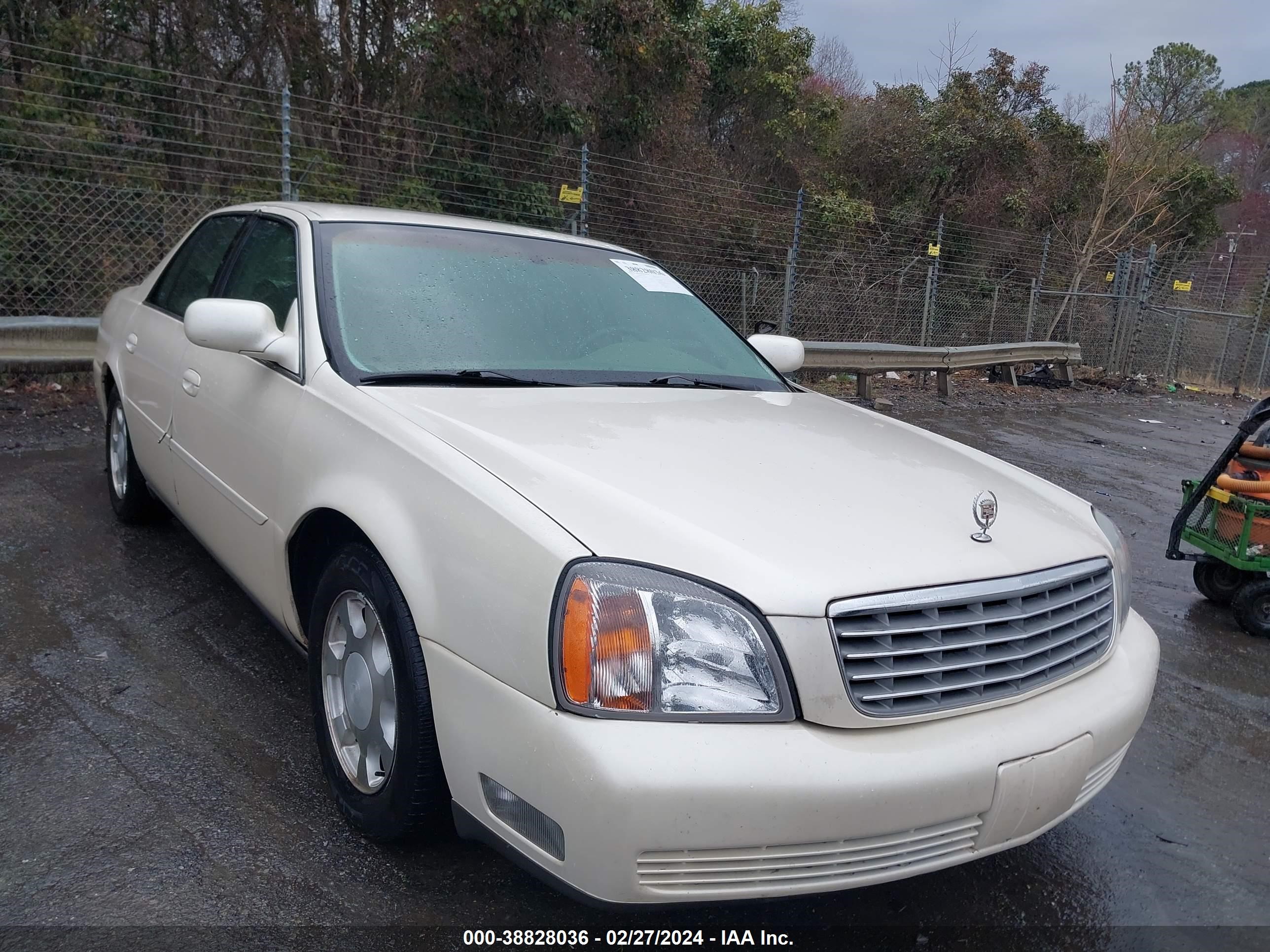 cadillac de ville 2001 1g6kd54y41u177769