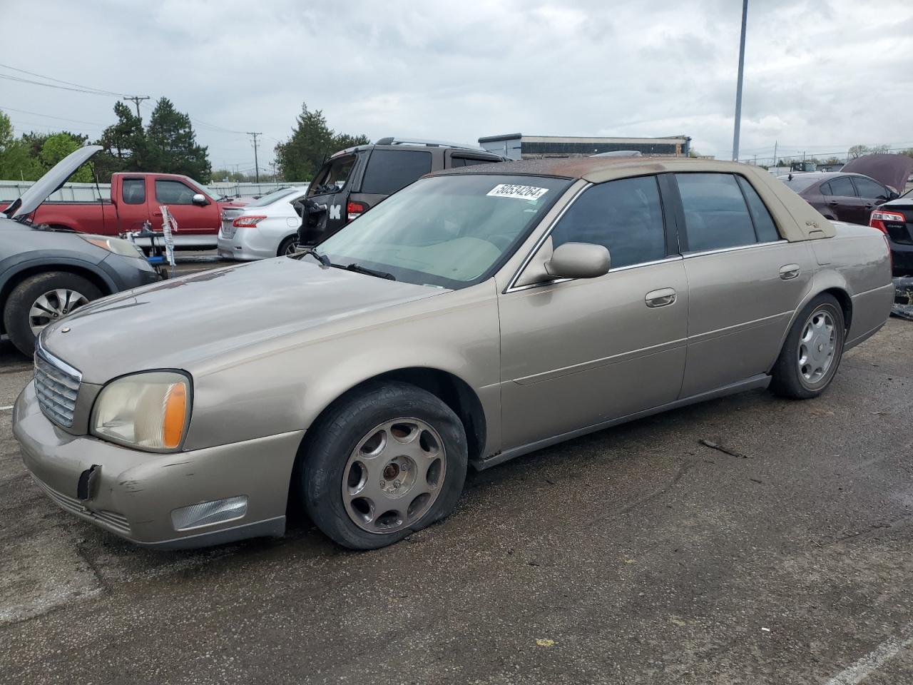 cadillac de ville 2001 1g6kd54y41u271893