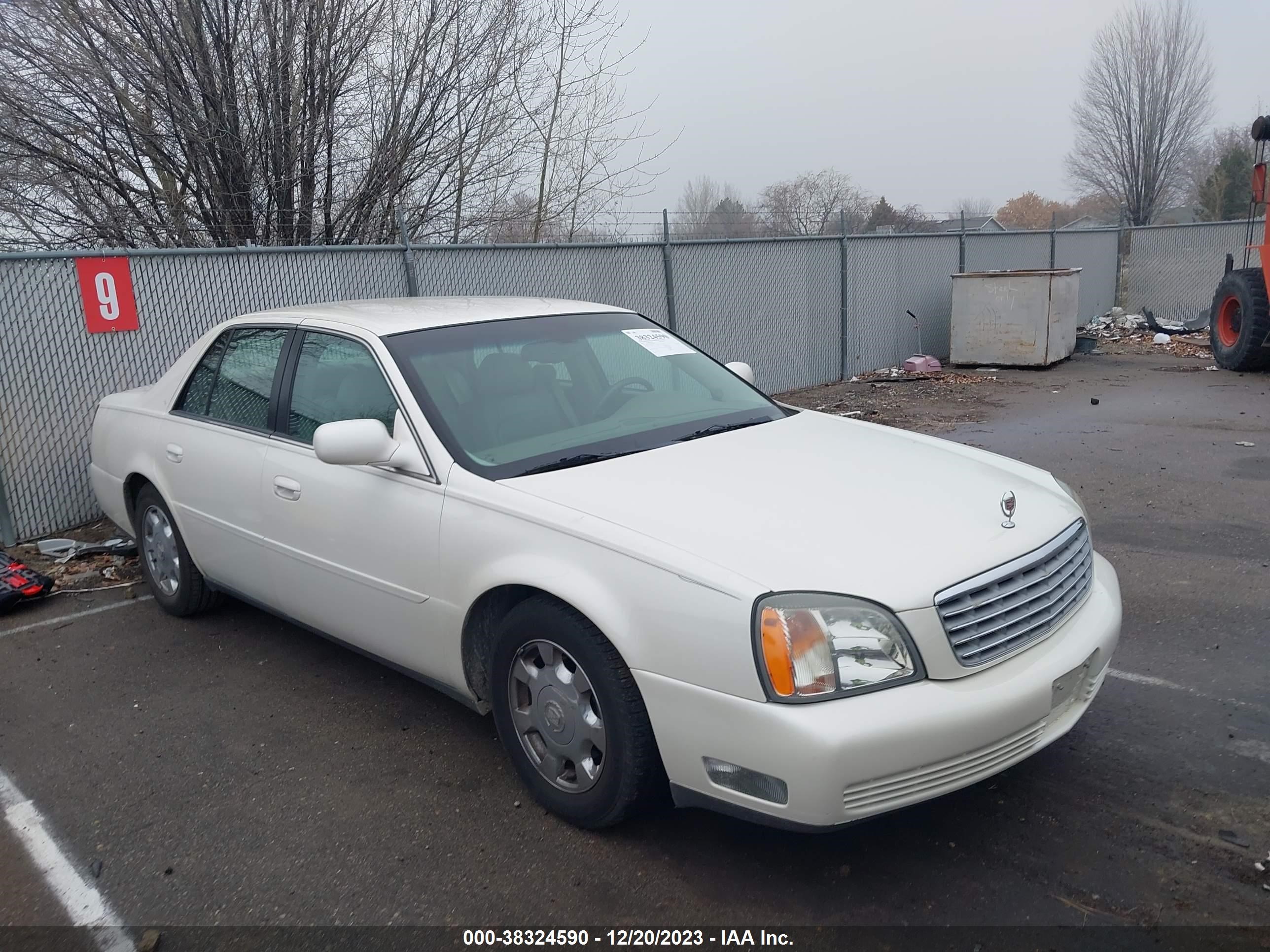 cadillac de ville 2002 1g6kd54y42u166725