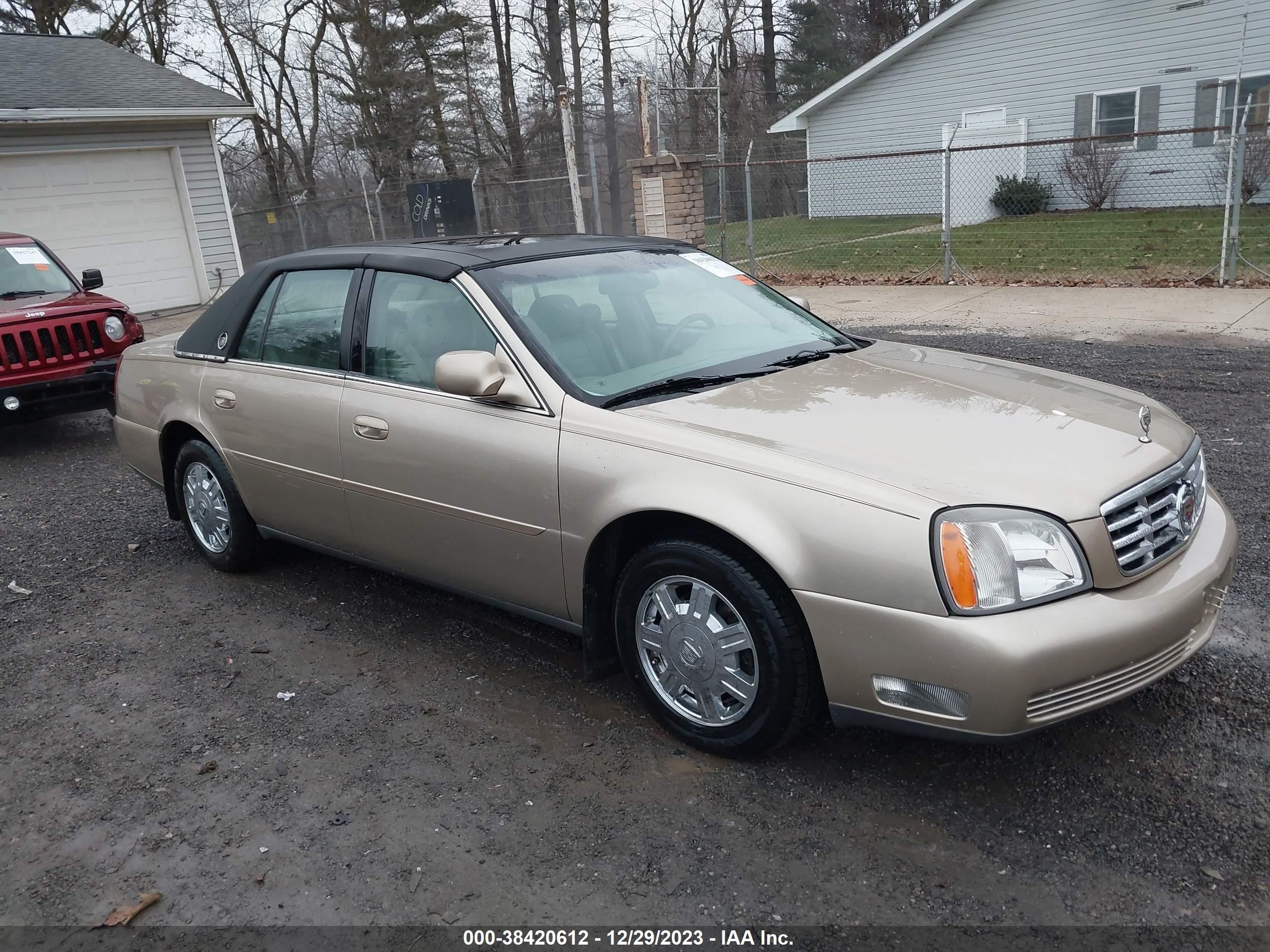 cadillac de ville 2005 1g6kd54y55u157133