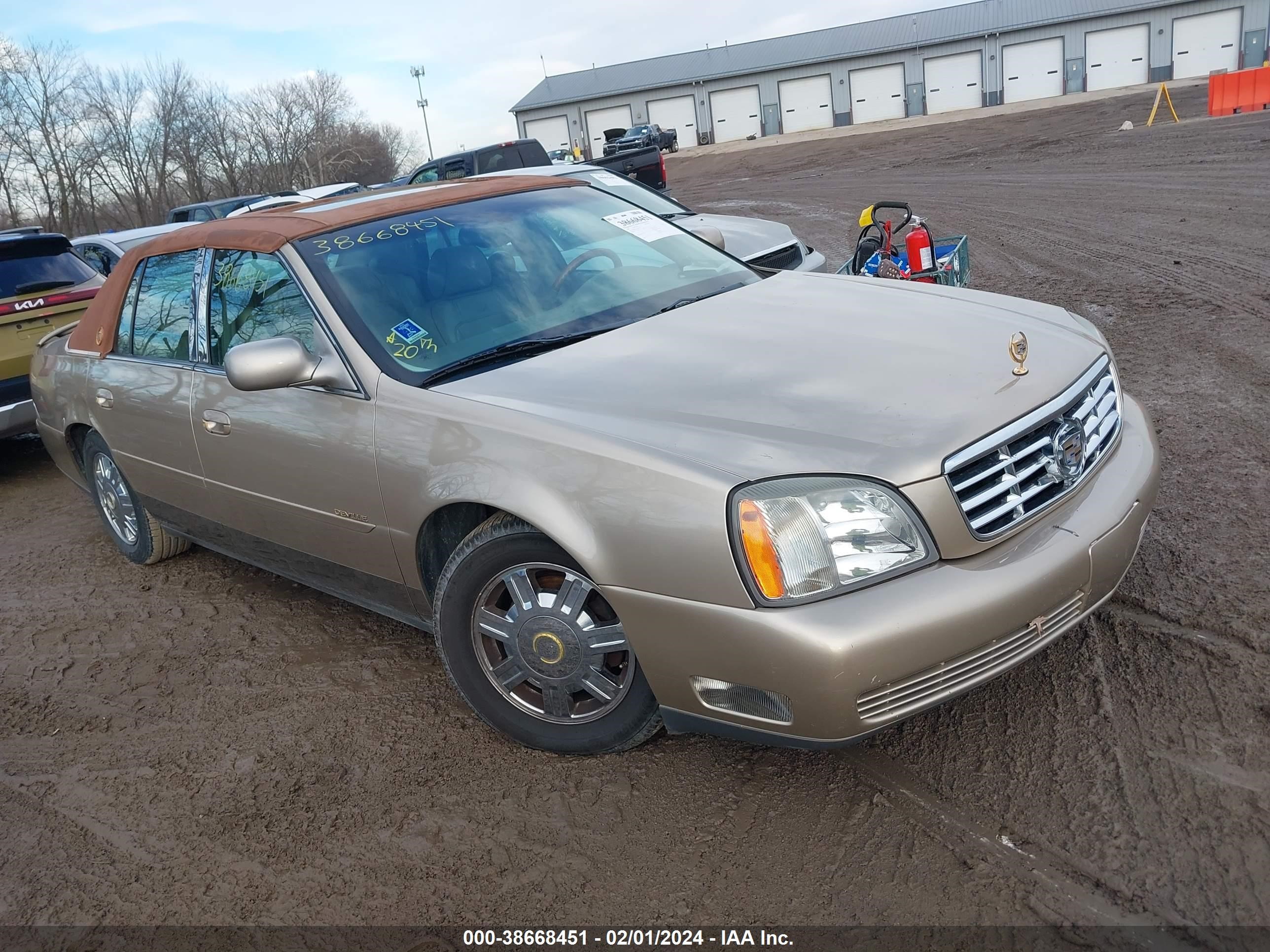 cadillac de ville 2005 1g6kd54y55u242134