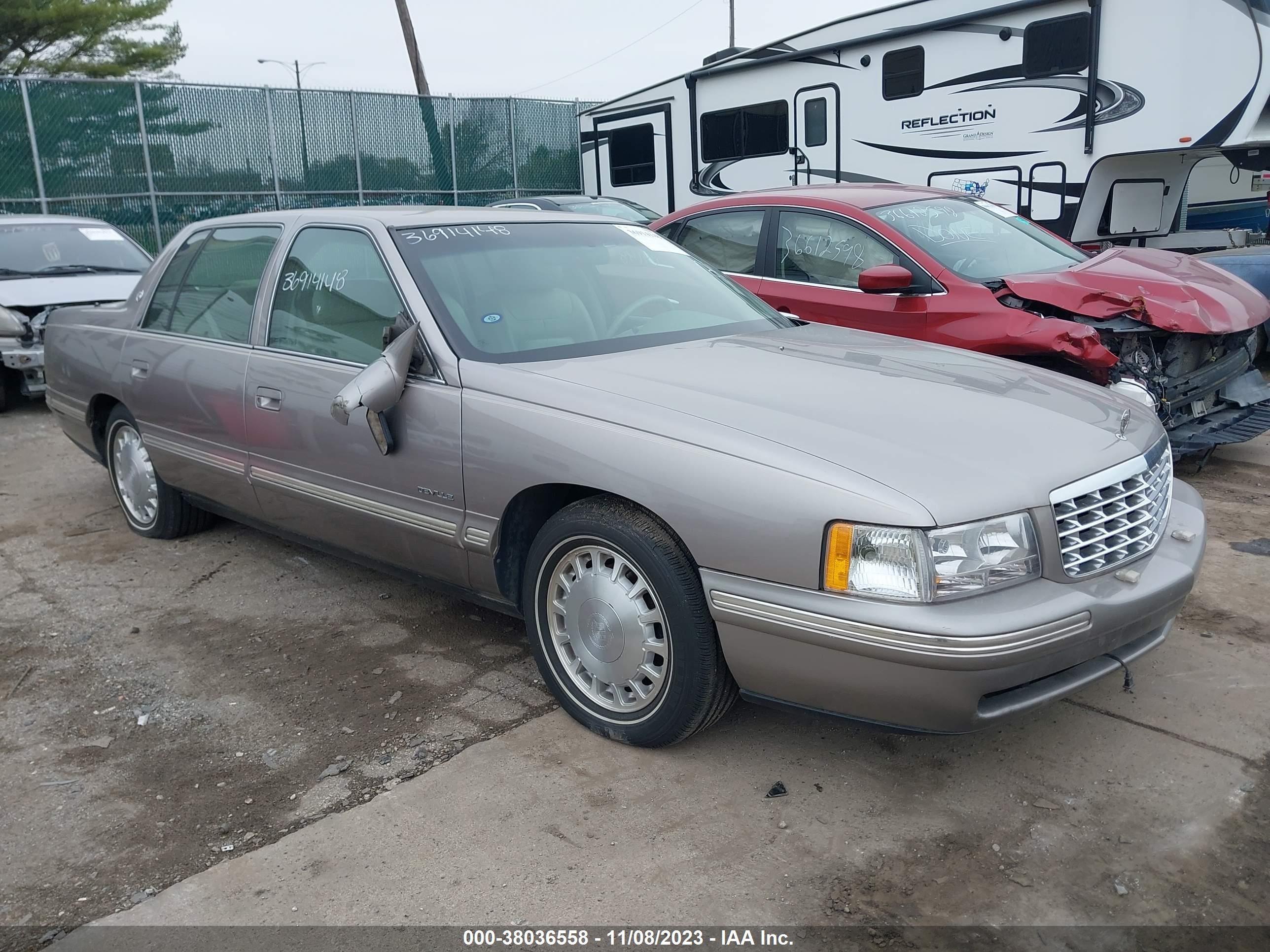 cadillac de ville 1997 1g6kd54y5vu288143