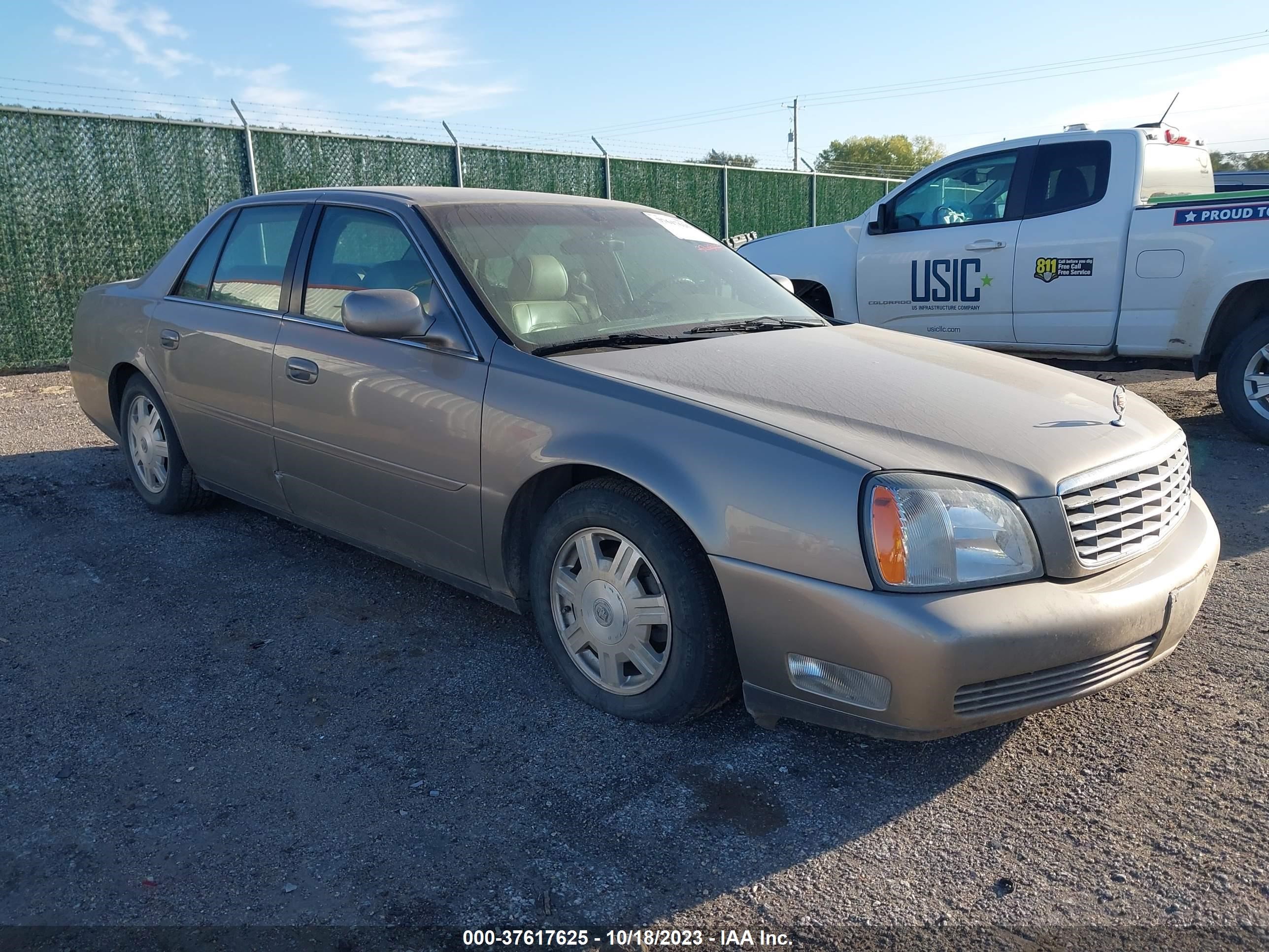 cadillac de ville 2003 1g6kd54y63u215358