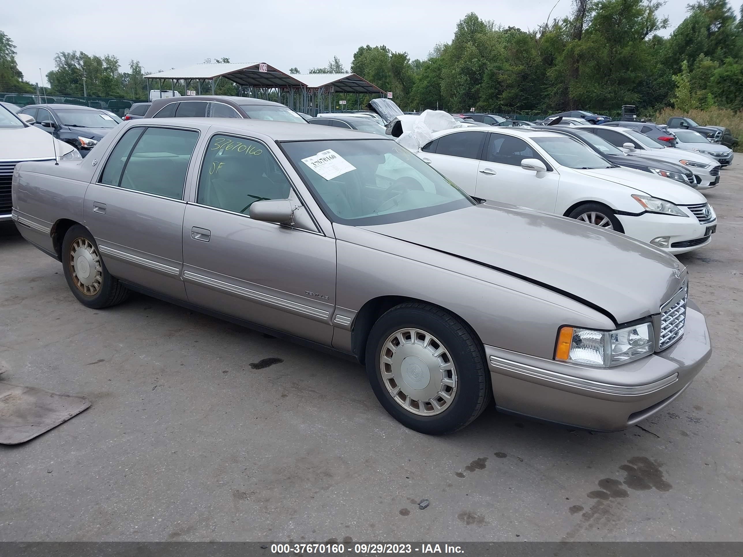 cadillac de ville 1997 1g6kd54y6vu265938