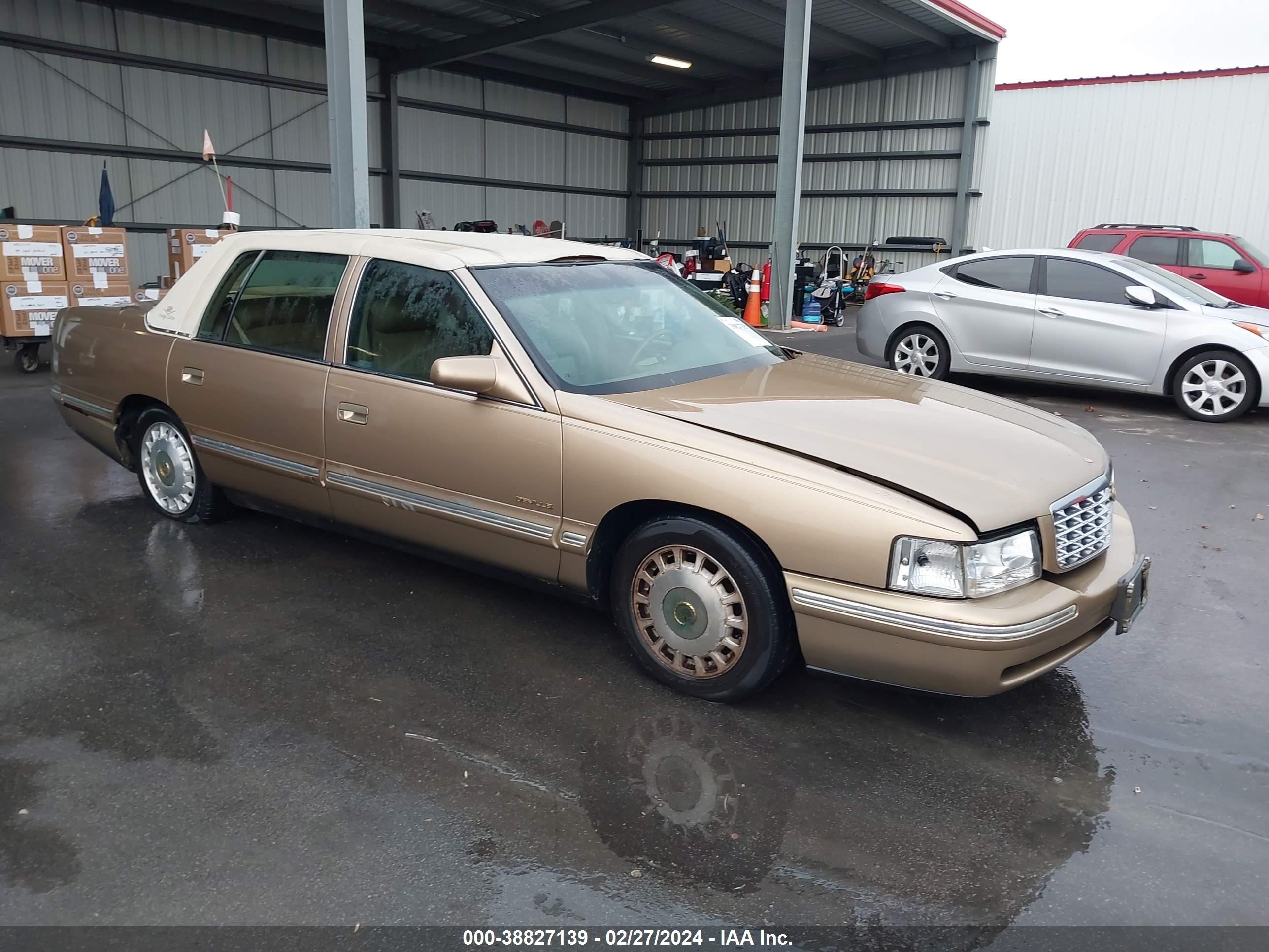 cadillac de ville 1999 1g6kd54y6xu746484