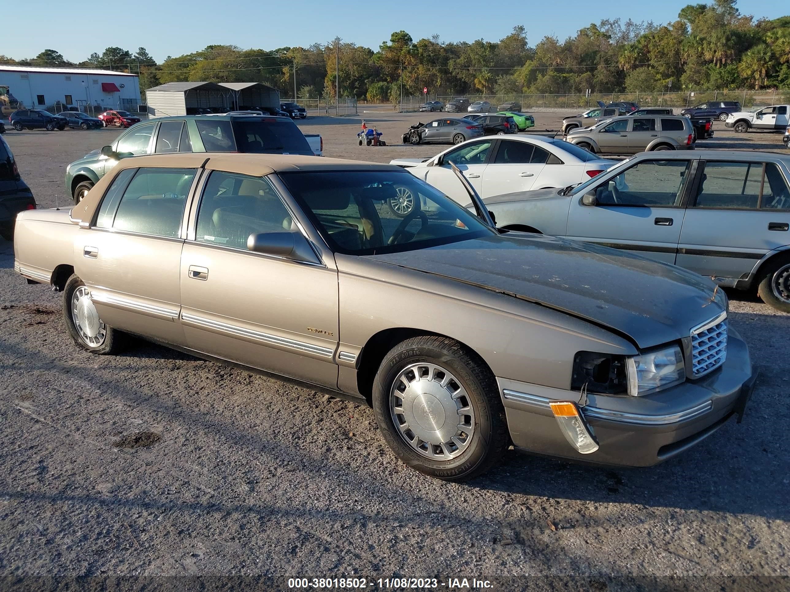 cadillac de ville 1999 1g6kd54y6xu798410