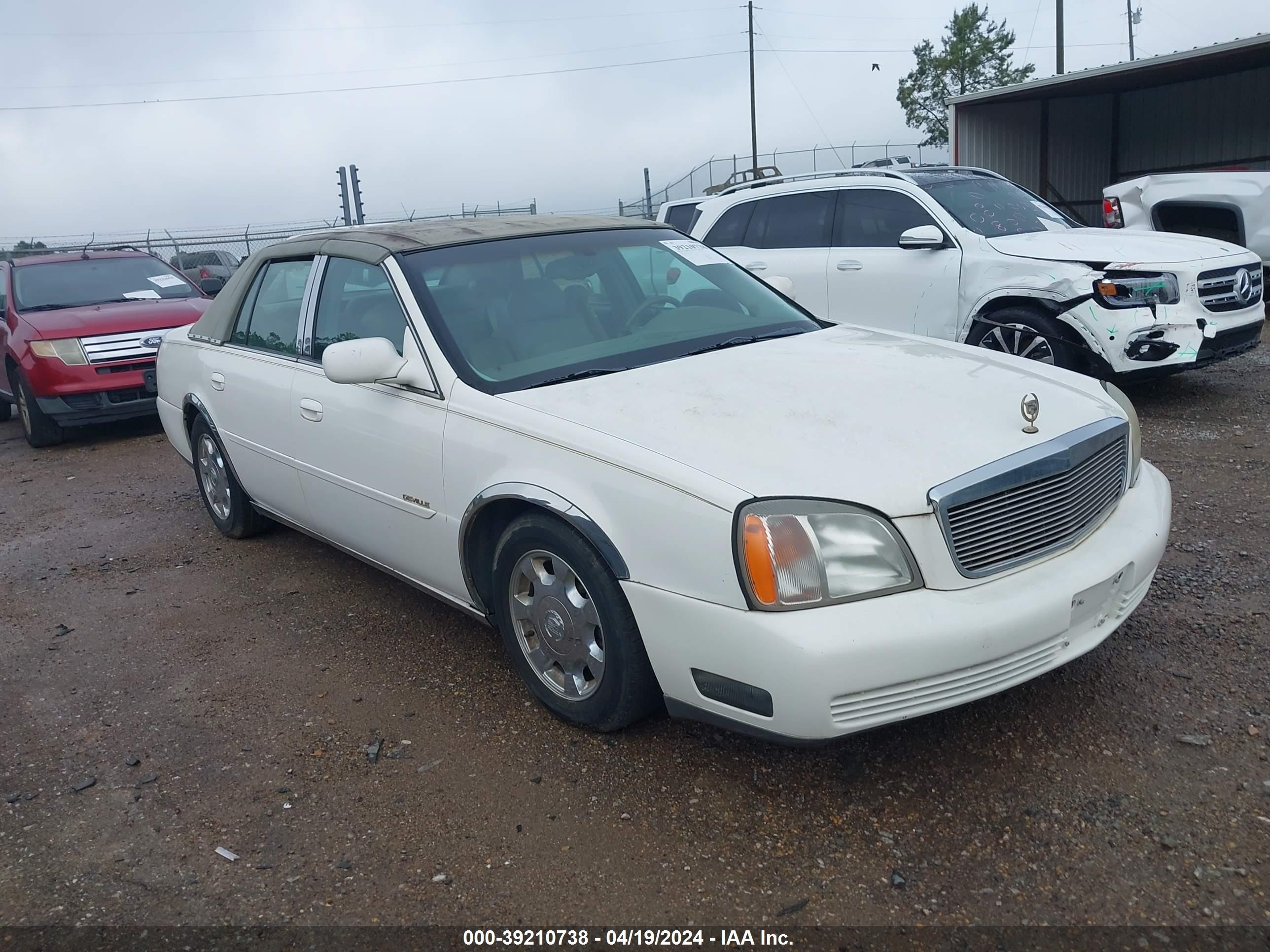 cadillac de ville 2002 1g6kd54y72u118282