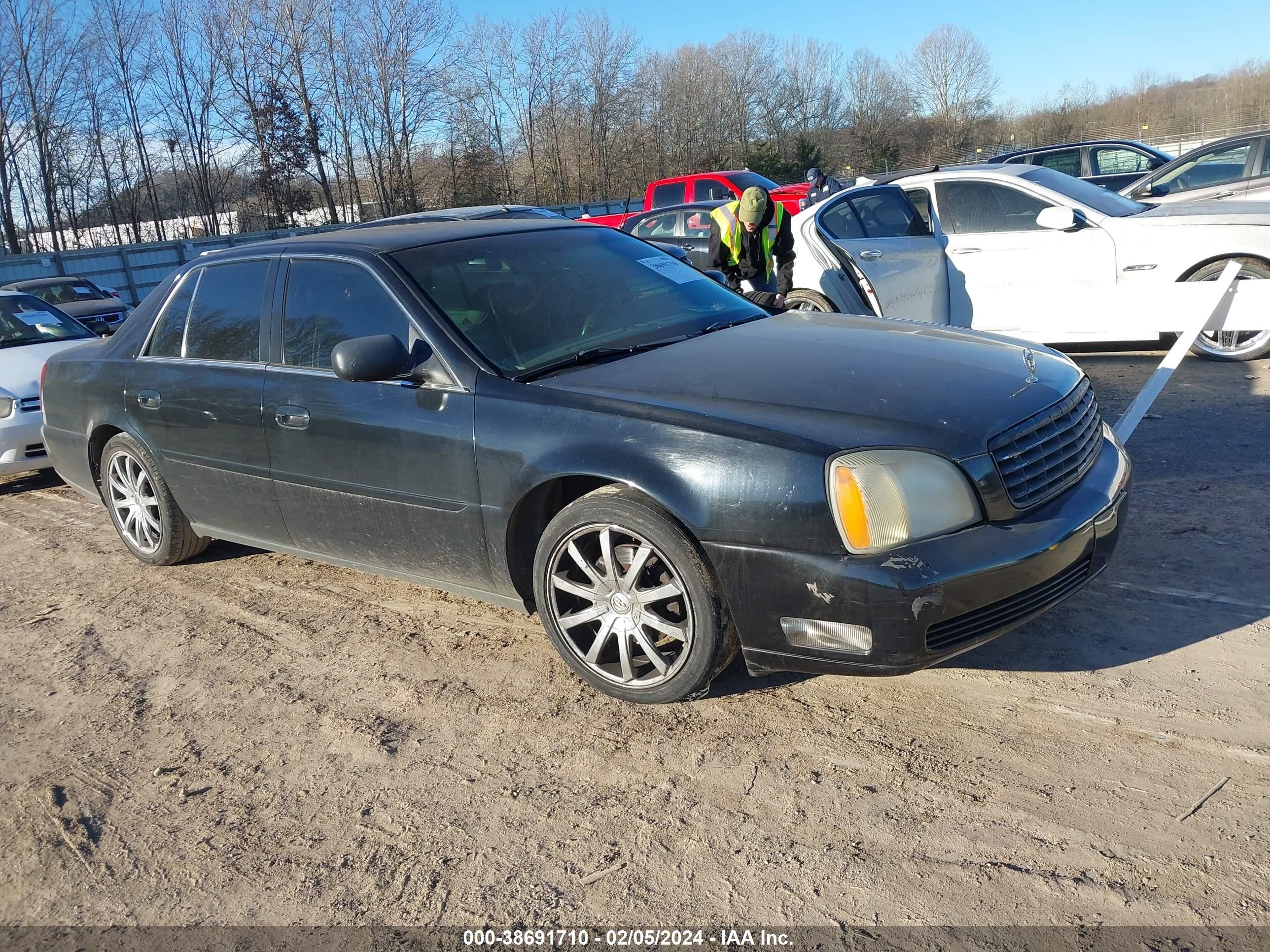 cadillac de ville 2003 1g6kd54y73u130822