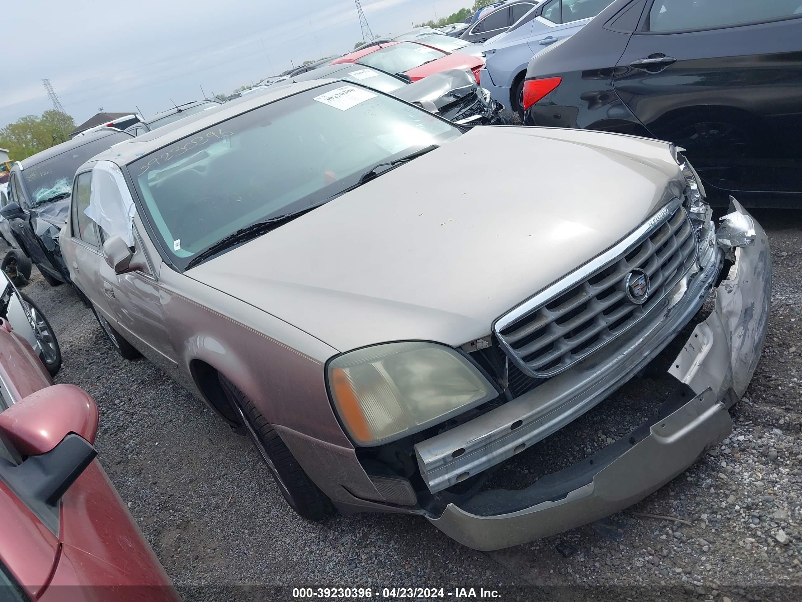 cadillac de ville 2004 1g6kd54y74u242781