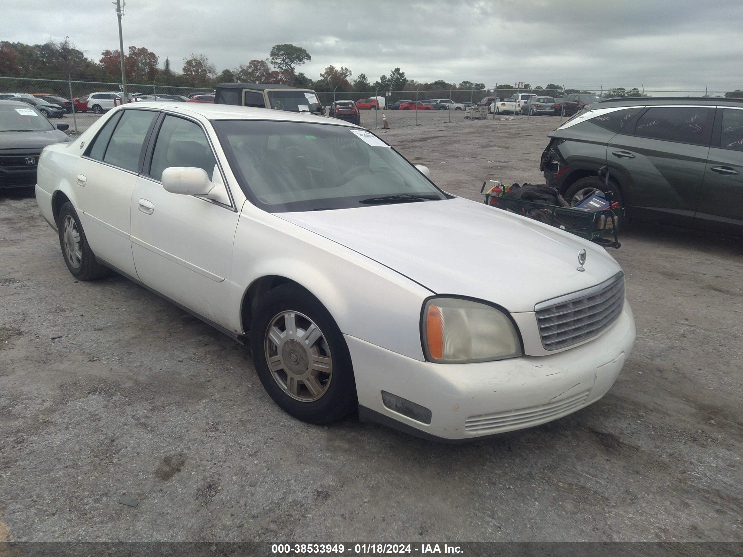 cadillac de ville 2005 1g6kd54y75u252566