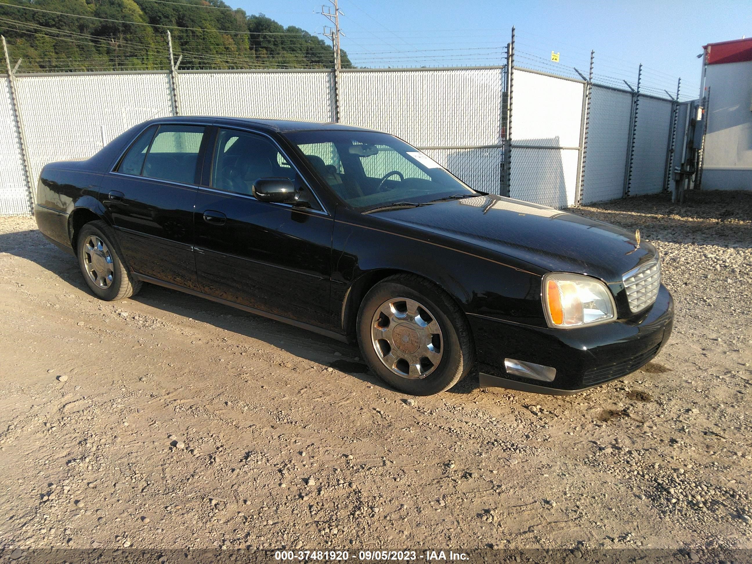 cadillac de ville 2001 1g6kd54y81u246902