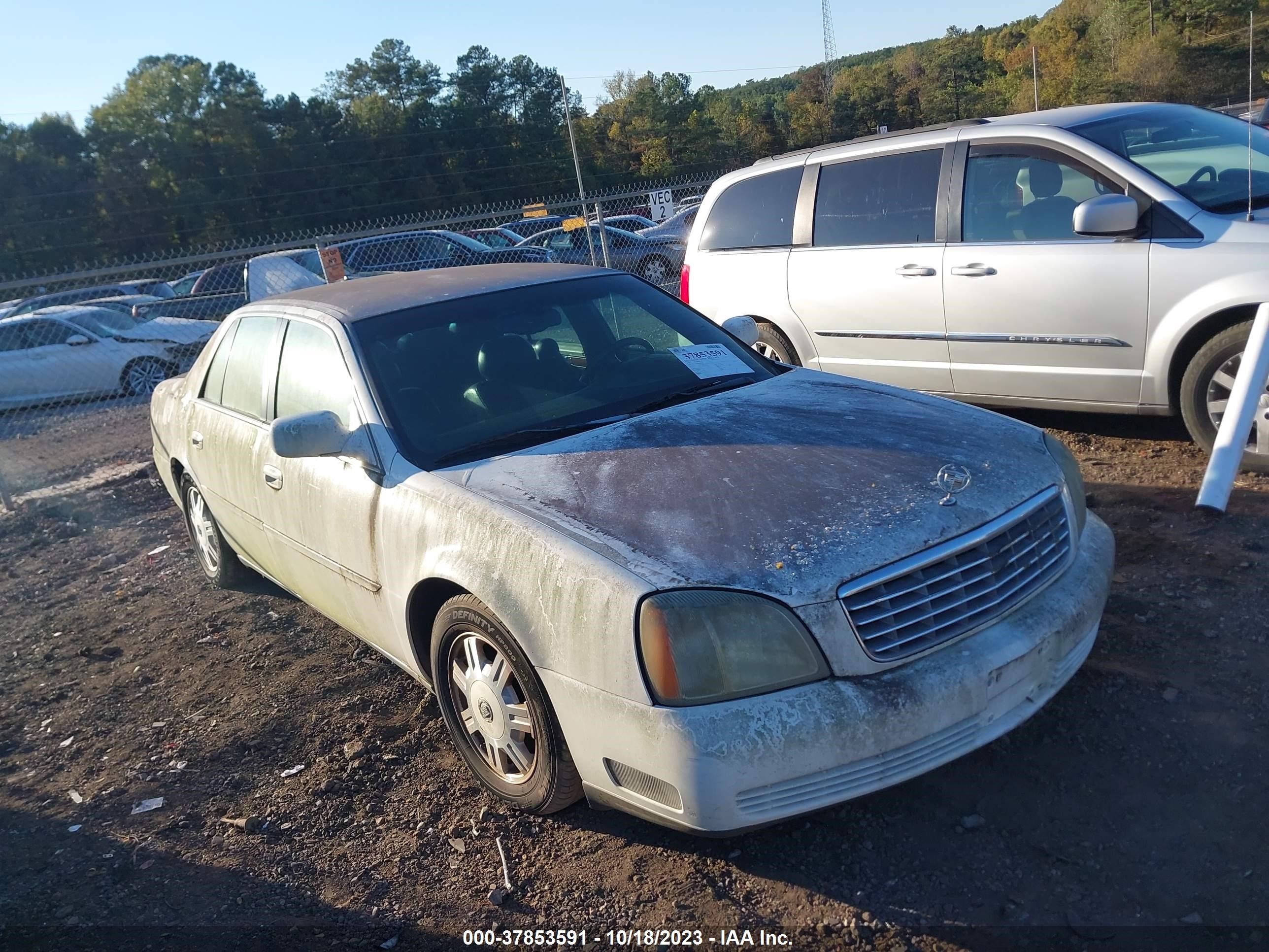 cadillac de ville 2004 1g6kd54y844109365