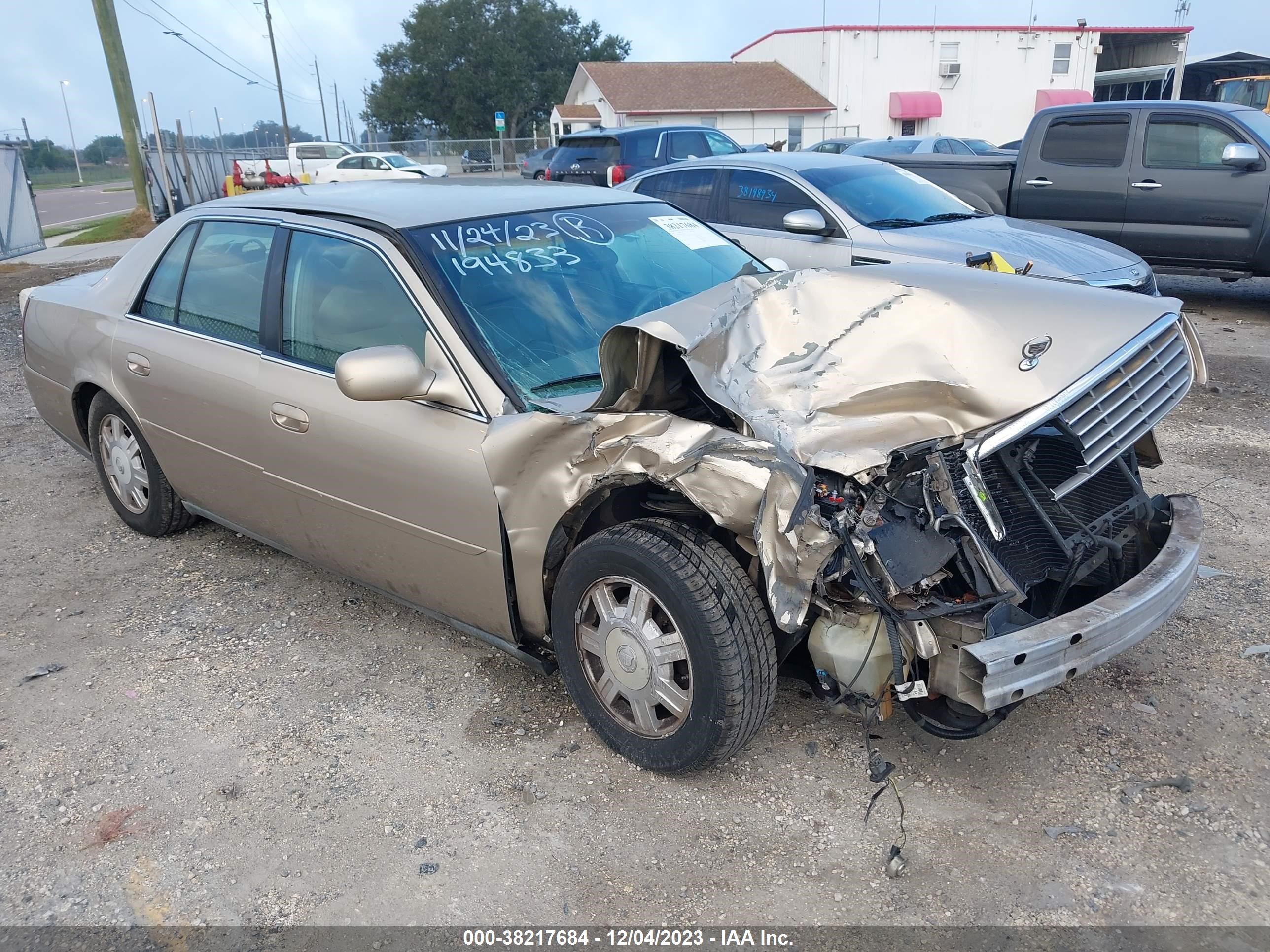 cadillac de ville 2005 1g6kd54y95u194833