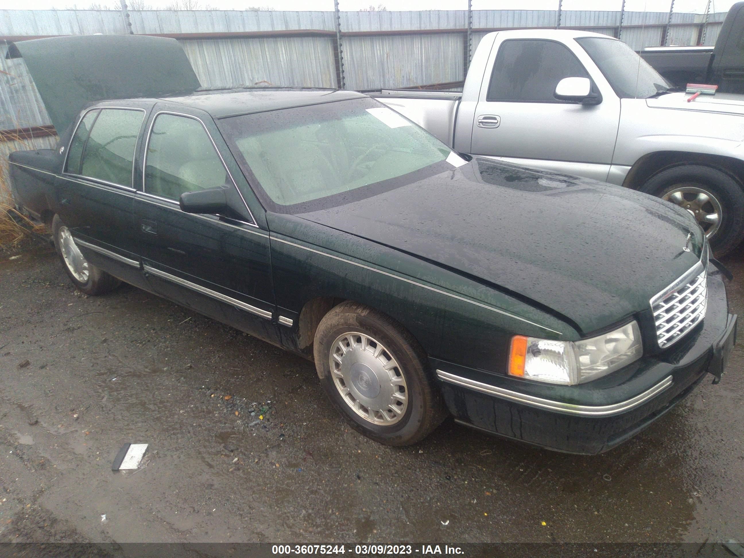 cadillac de ville 1997 1g6kd54y9vu242430