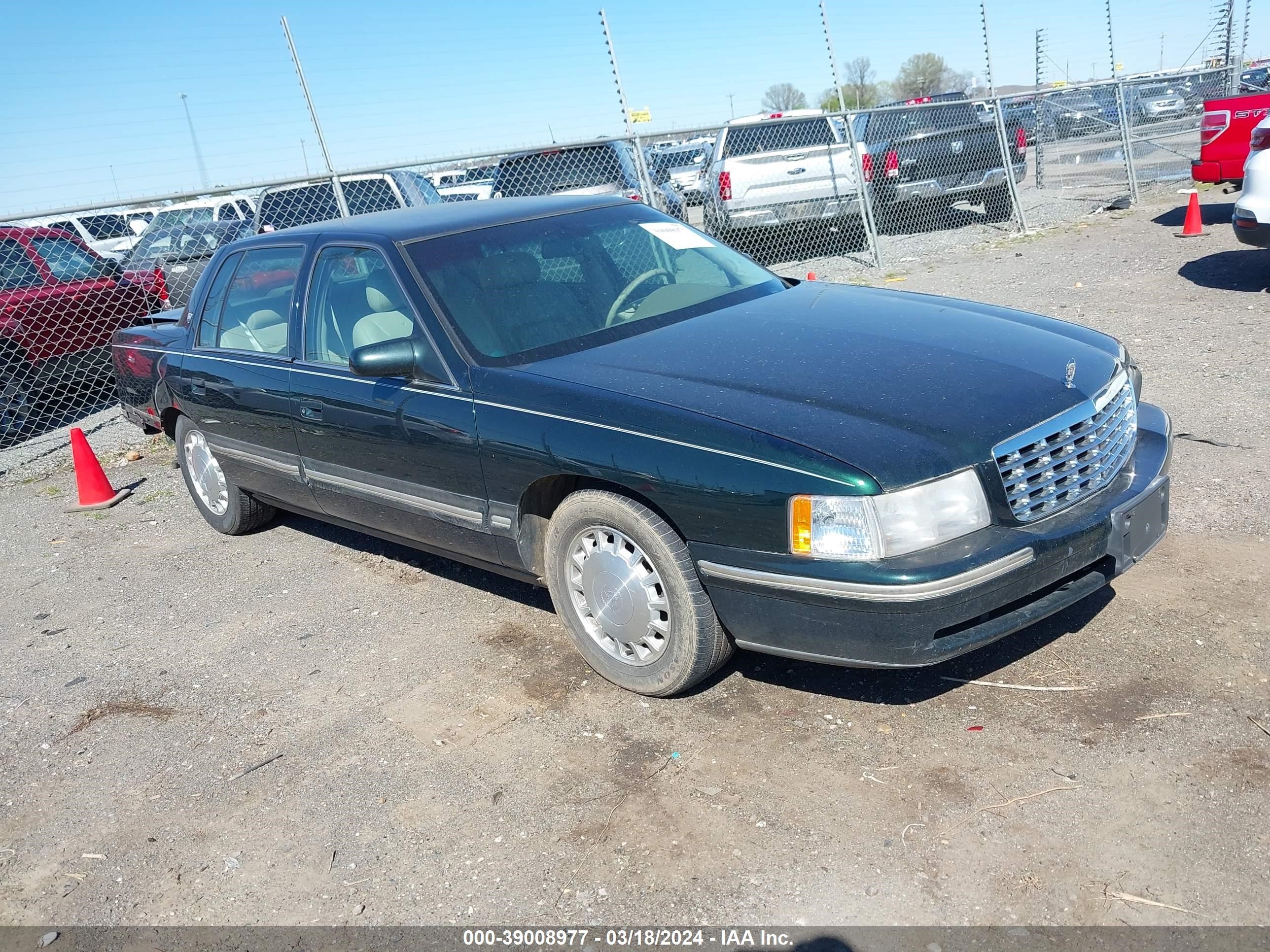 cadillac de ville 1997 1g6kd54y9vu280045