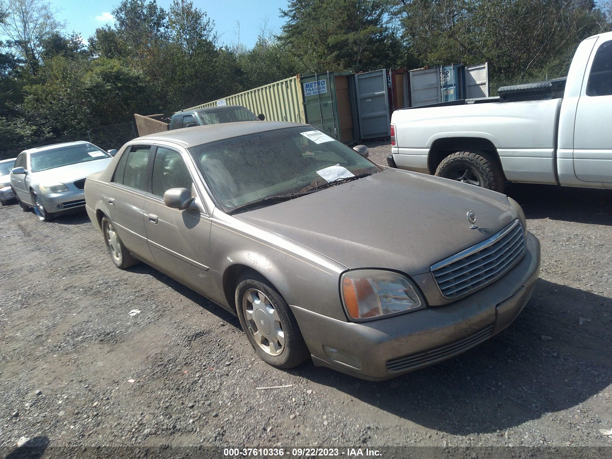 cadillac de ville 2000 1g6kd54yxyu301182