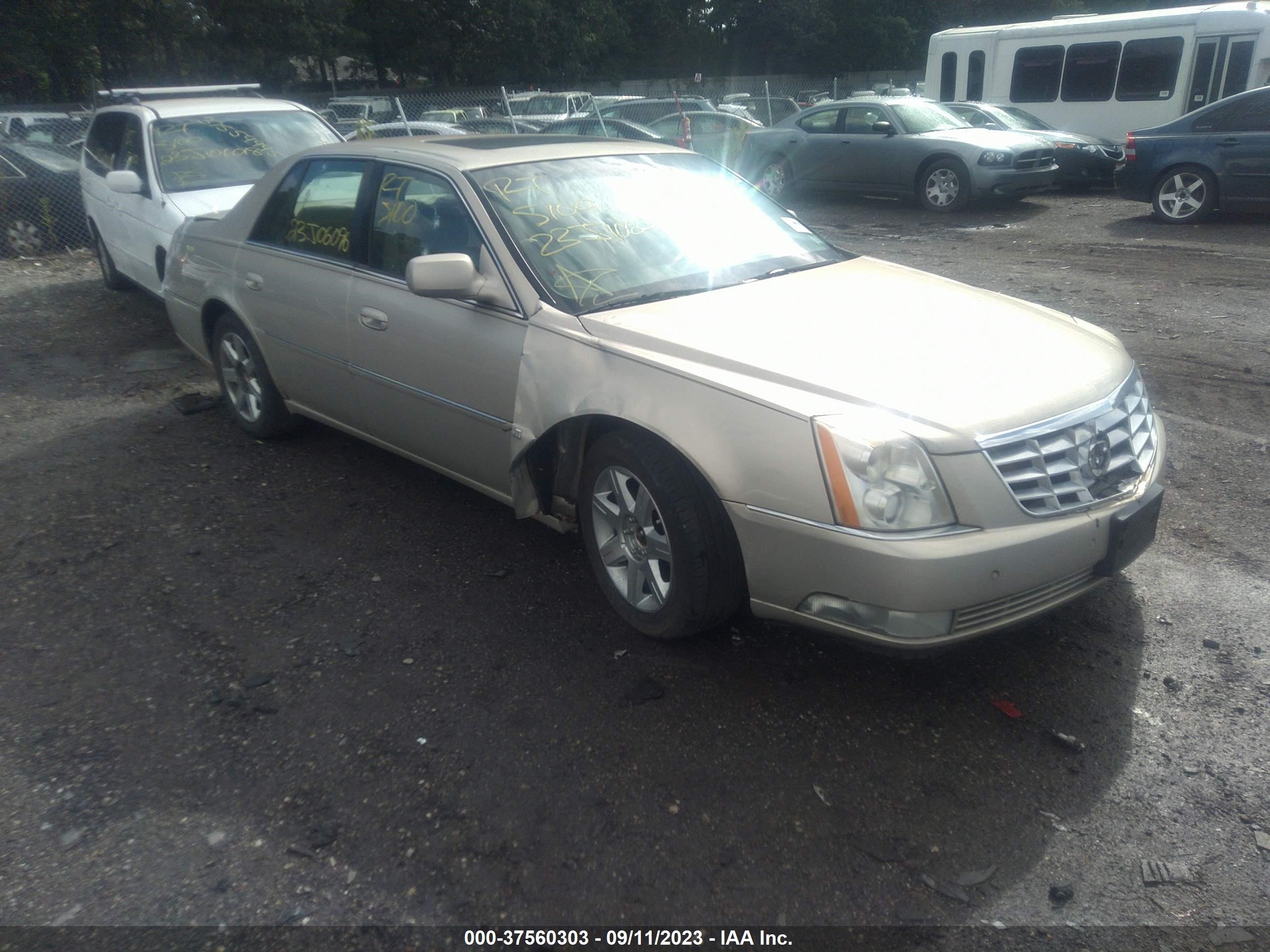 cadillac dts 2007 1g6kd57y07u135846