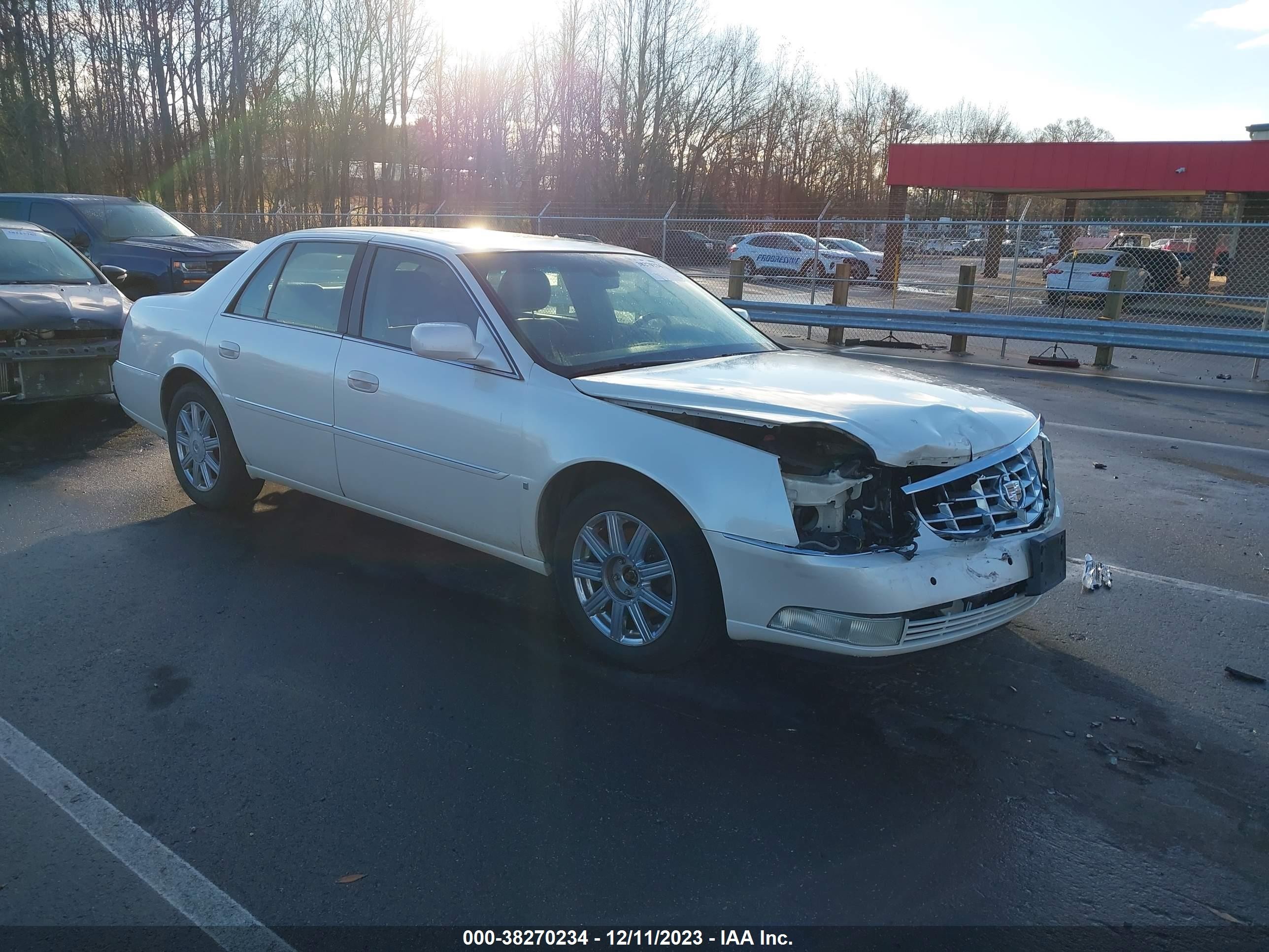 cadillac dts 2008 1g6kd57y18u129619