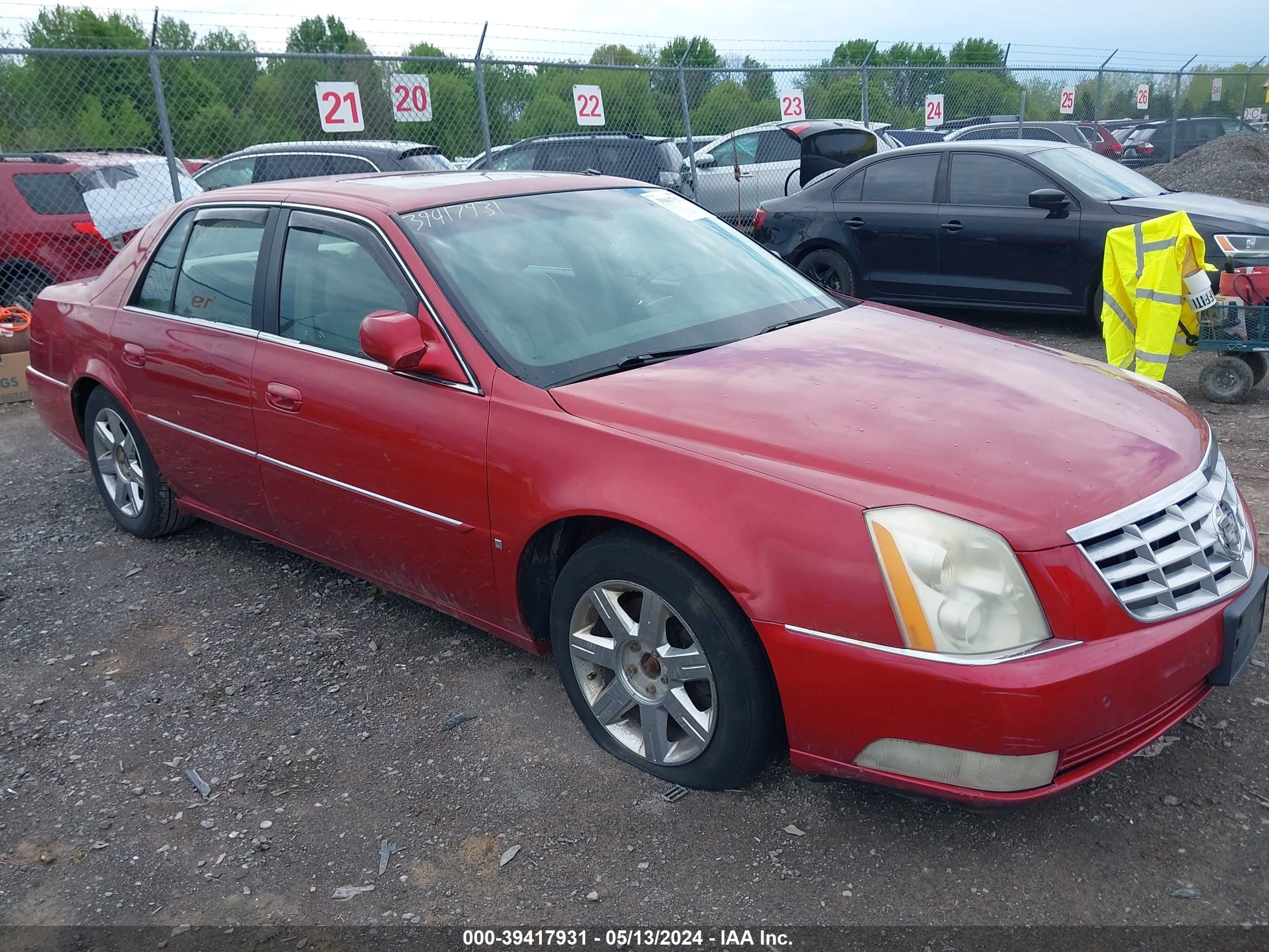 cadillac dts 2007 1g6kd57y37u127904