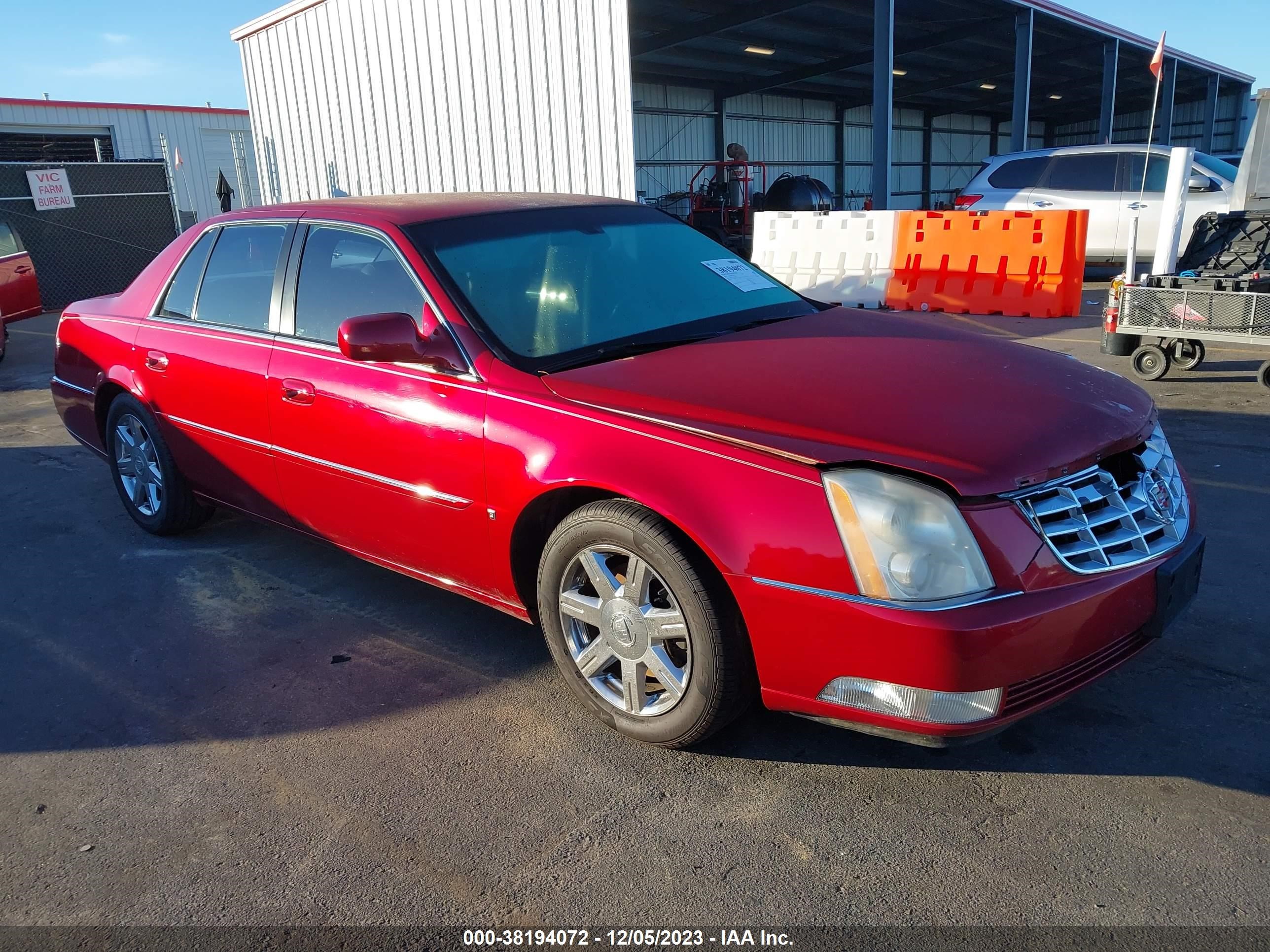 cadillac dts 2007 1g6kd57y57u180295