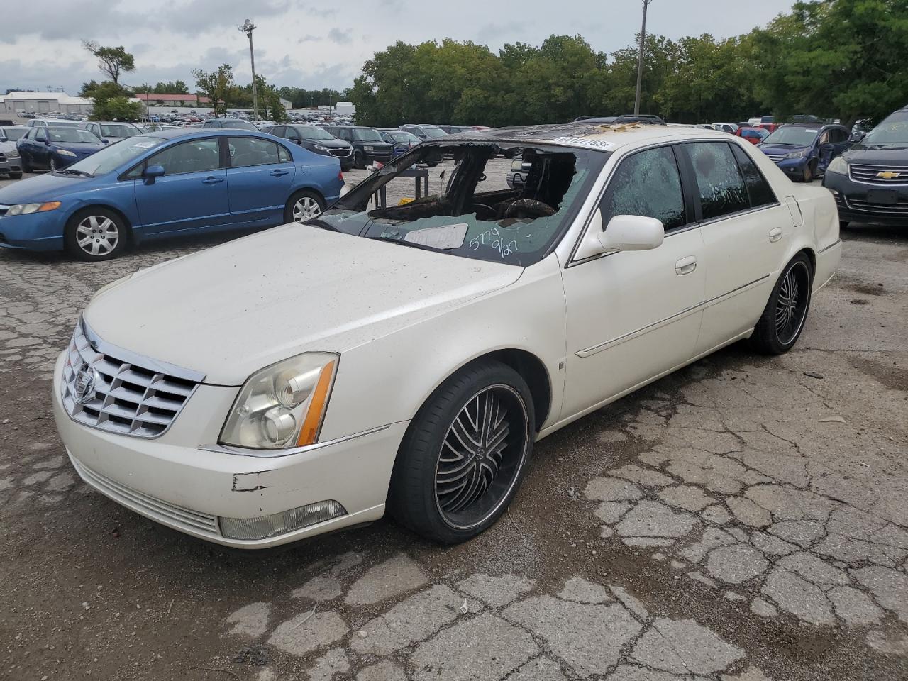 cadillac dts 2008 1g6kd57y58u145774