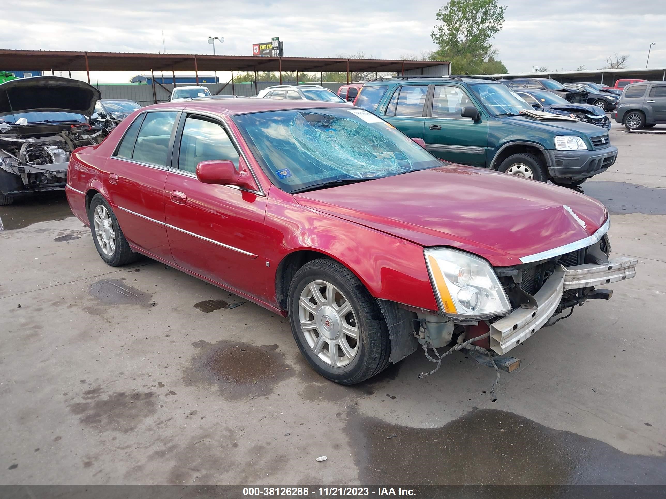 cadillac dts 2008 1g6kd57y68u188150