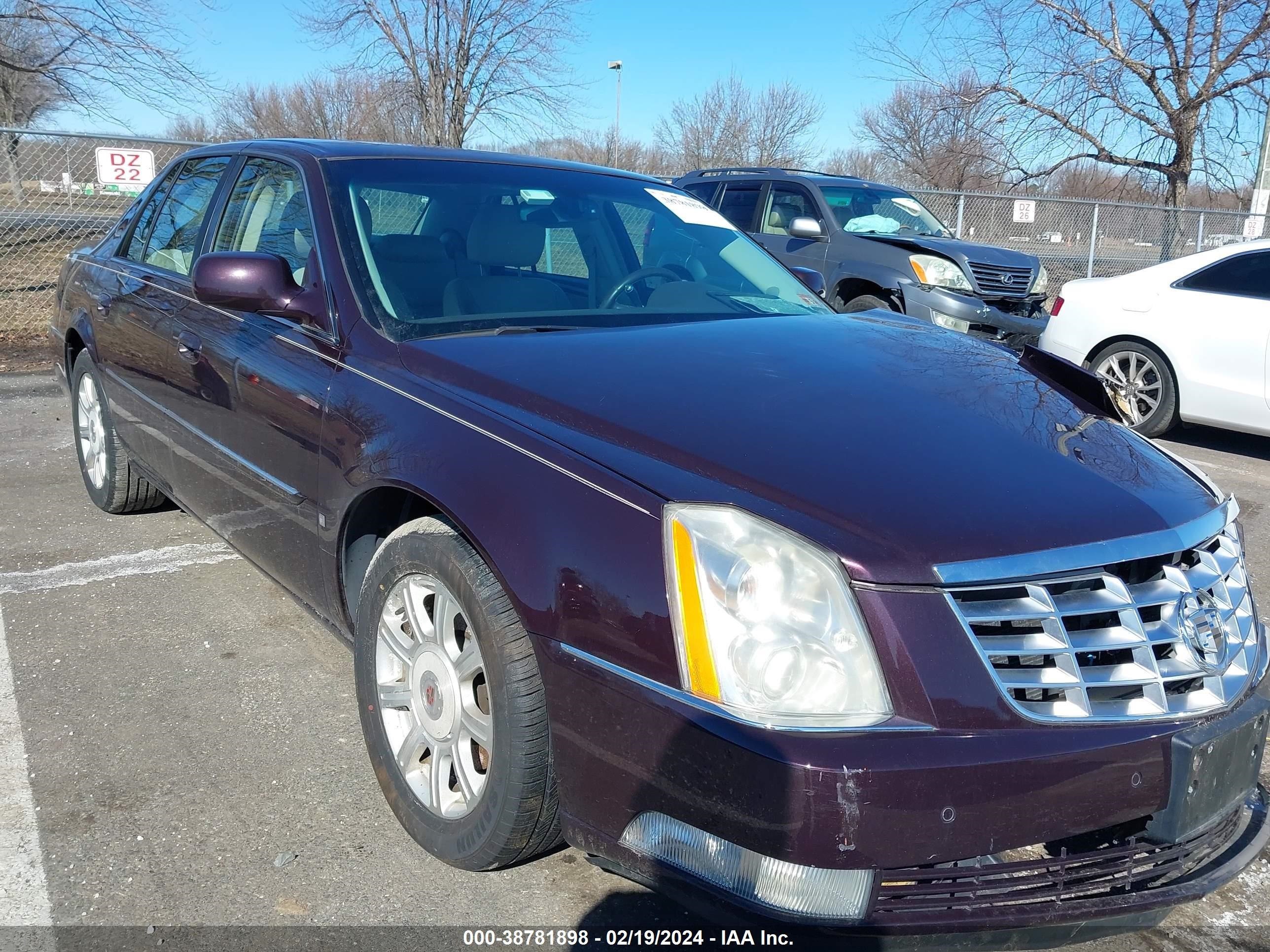 cadillac dts 2009 1g6kd57y69u115037