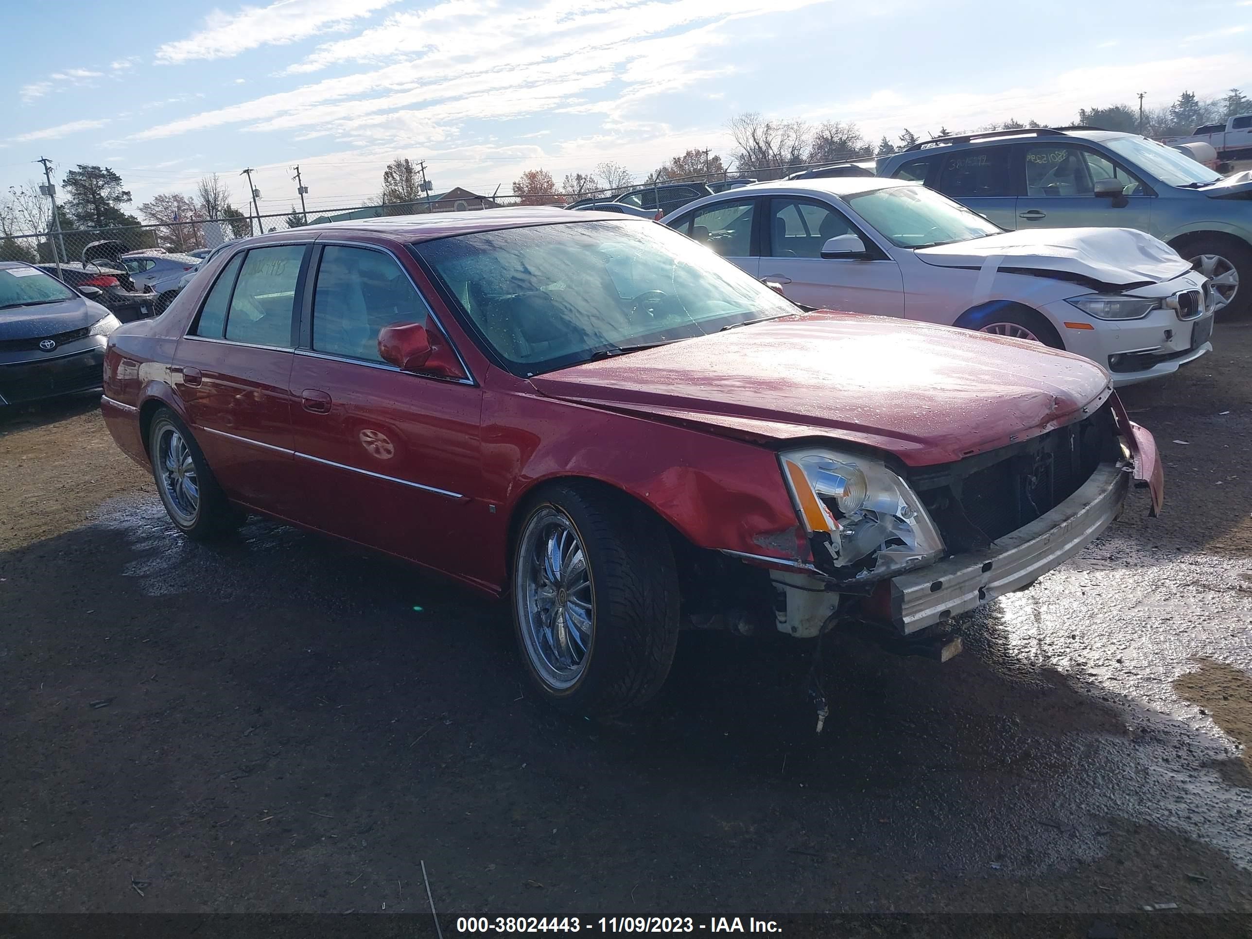 cadillac dts 2007 1g6kd57y77u185093