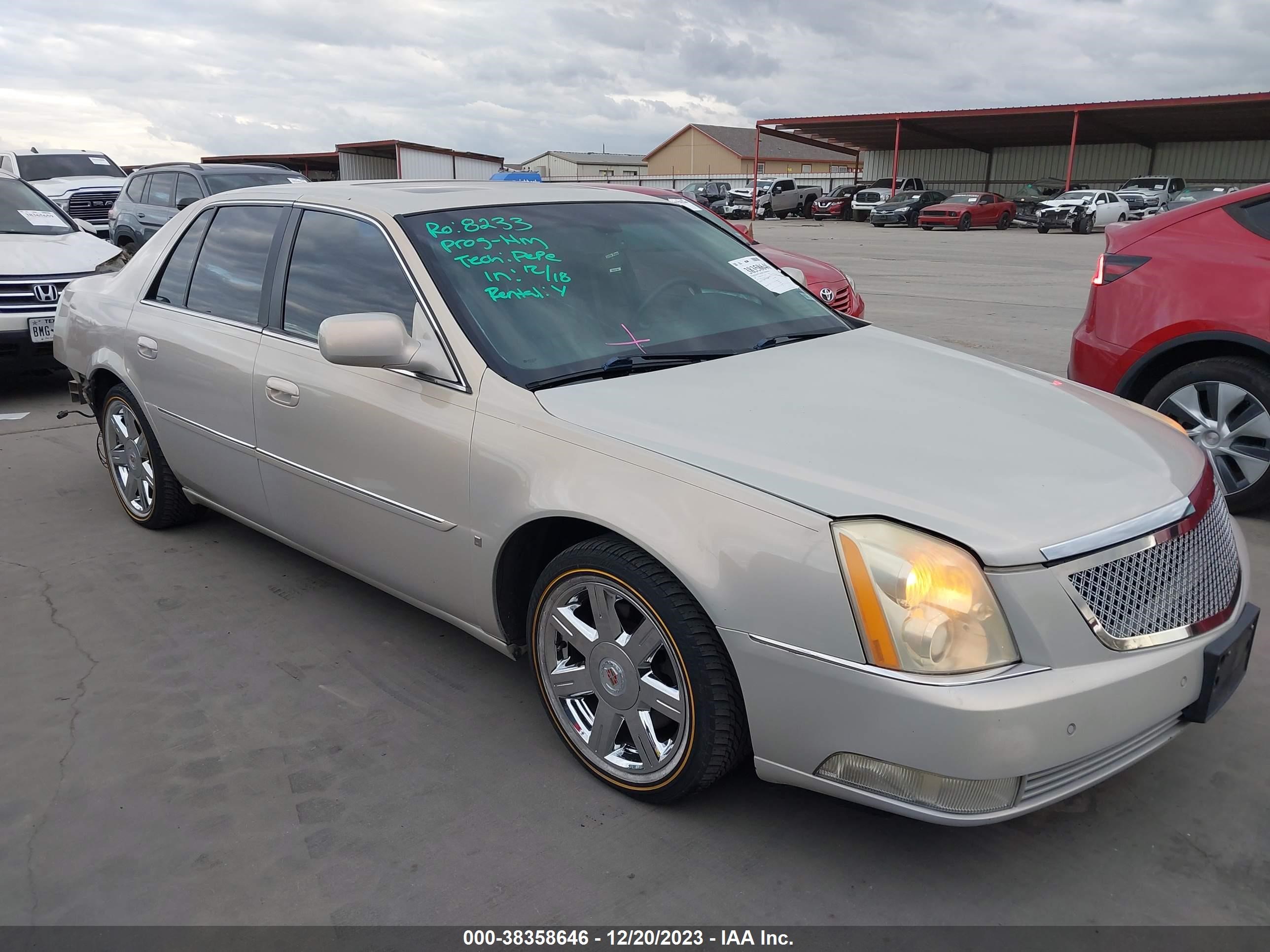 cadillac dts 2007 1g6kd57y77u196465