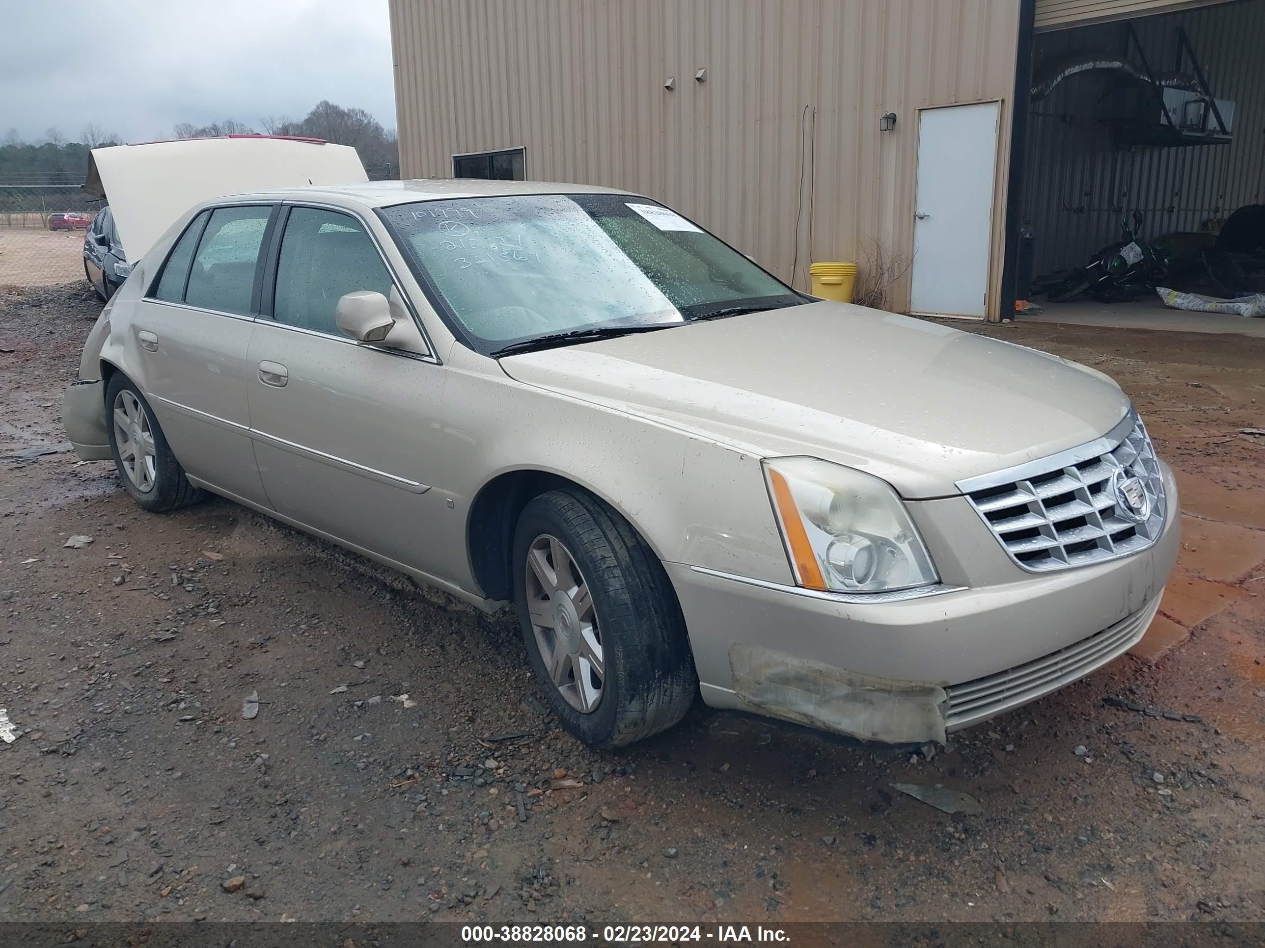 cadillac dts 2008 1g6kd57y78u101999