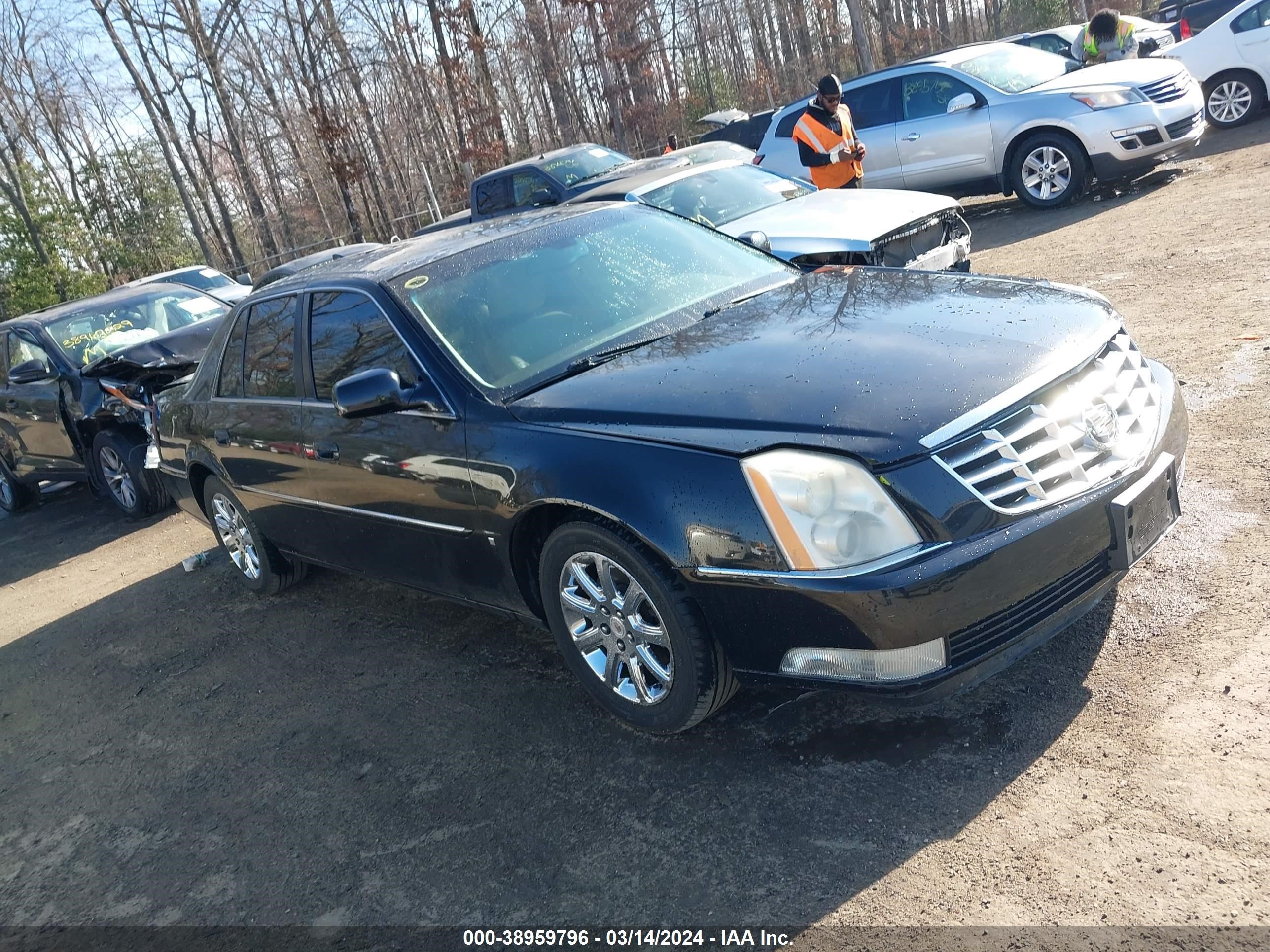 cadillac dts 2009 1g6kd57y89u100104