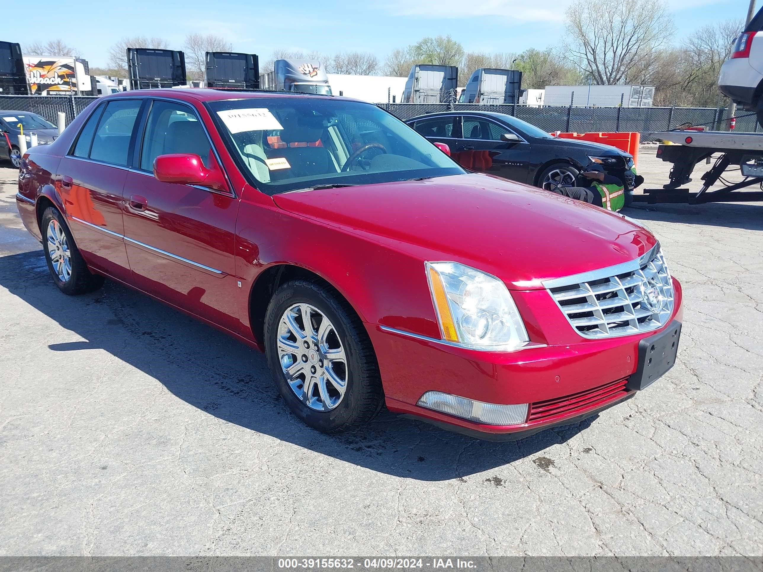 cadillac dts 2009 1g6kd57y89u131627