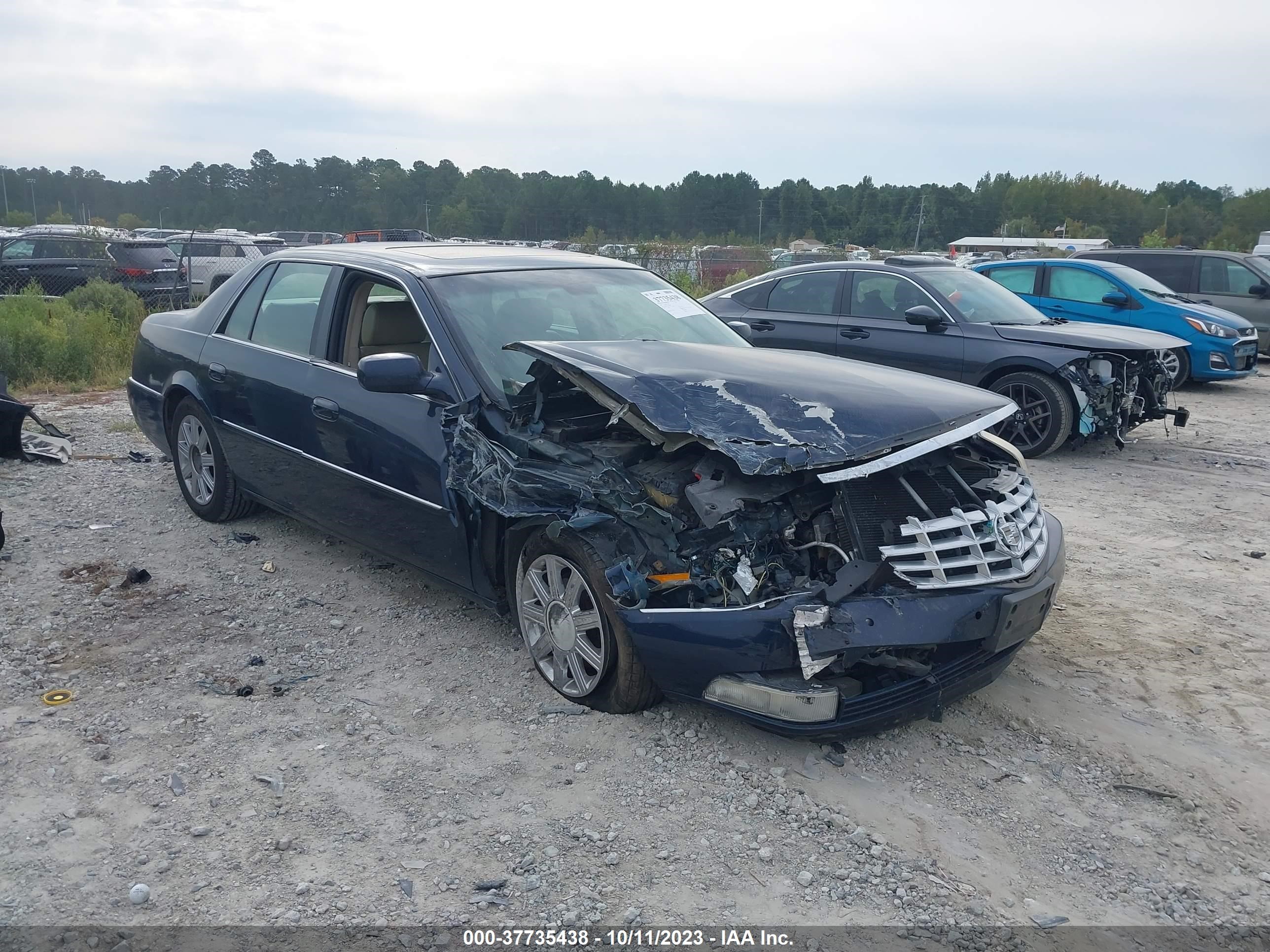 cadillac dts 2006 1g6kd57yx6u110189