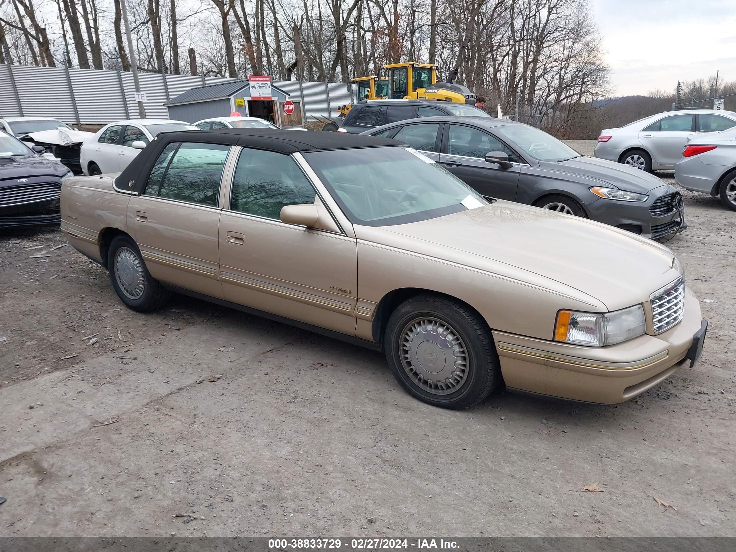 cadillac de ville 1997 1g6ke54y1vu285740