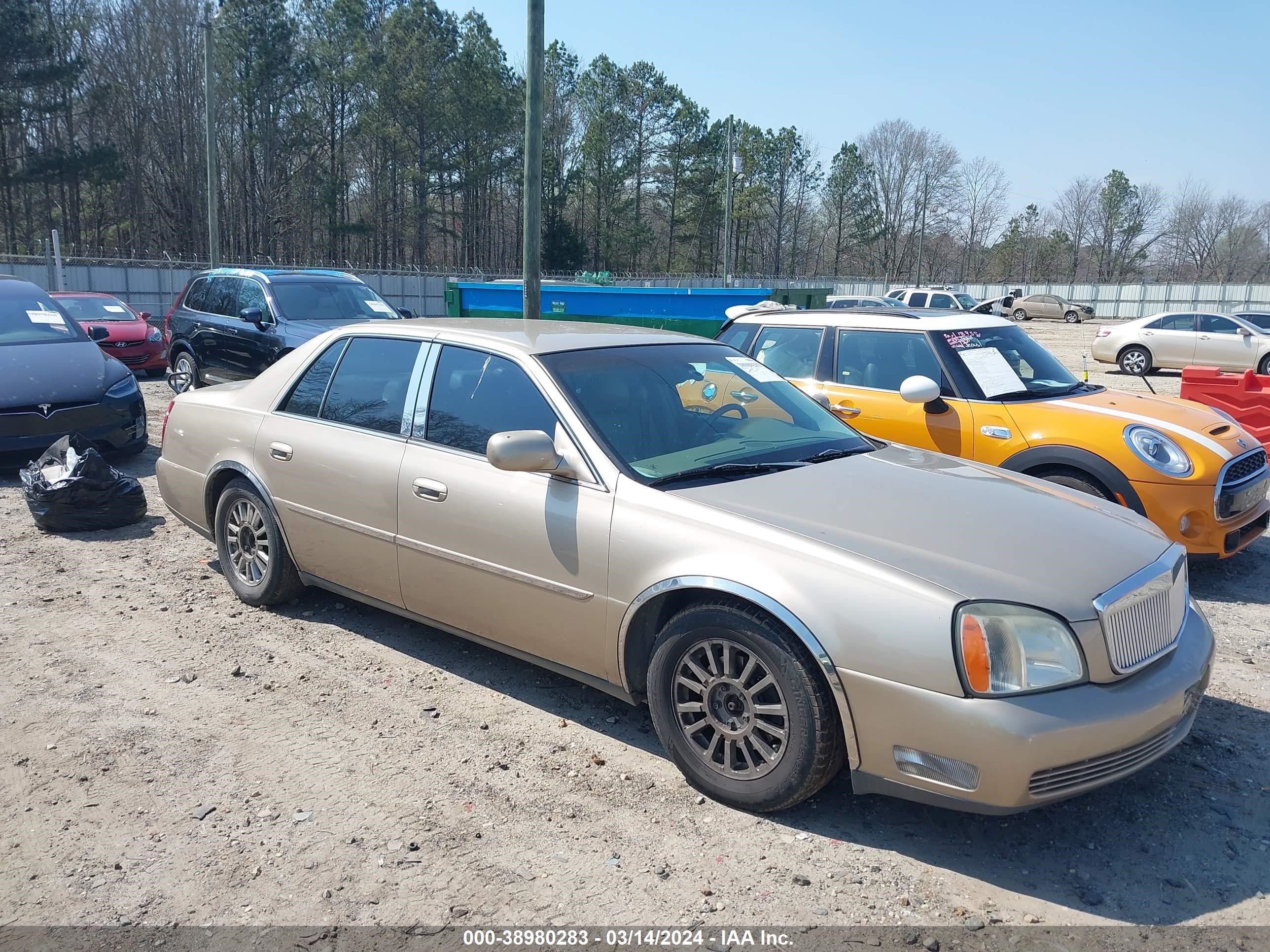 cadillac de ville 2005 1g6ke54y35u235468