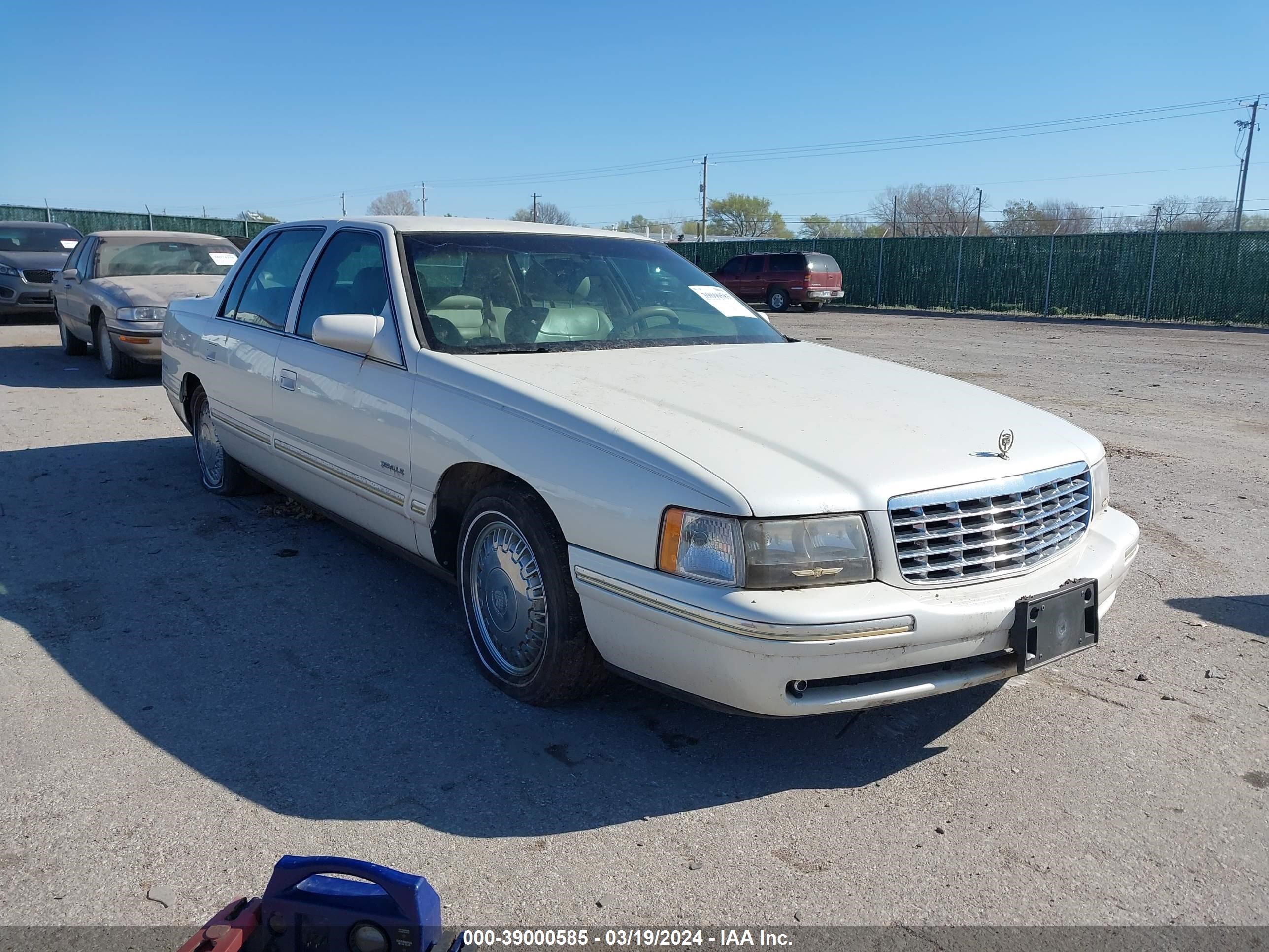 cadillac de ville 1997 1g6ke54y4vu269838